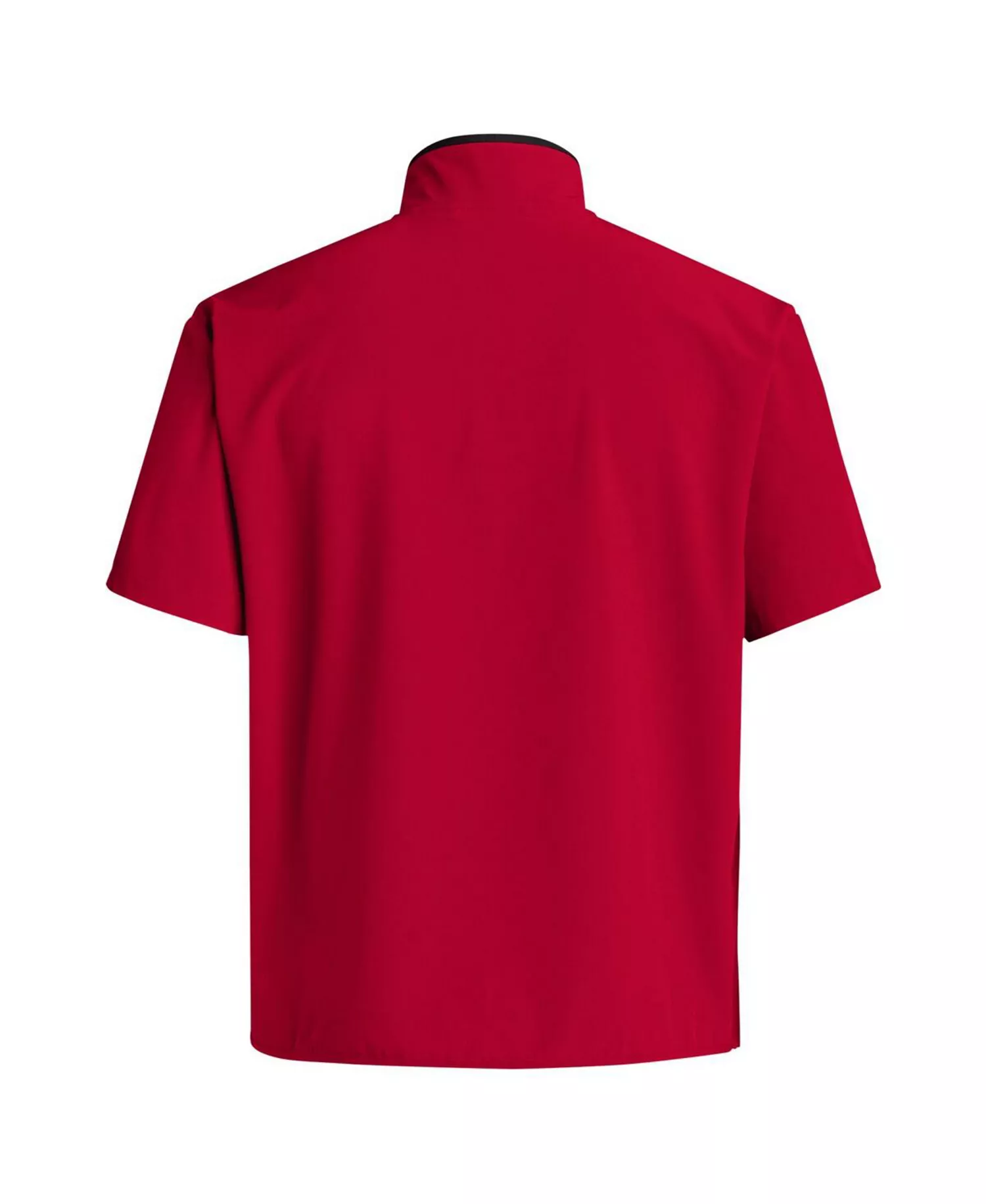 Men's Red NC State Wolfpack Coaches Sideline Half-Zip Short Sleeve Jacket - Red - M