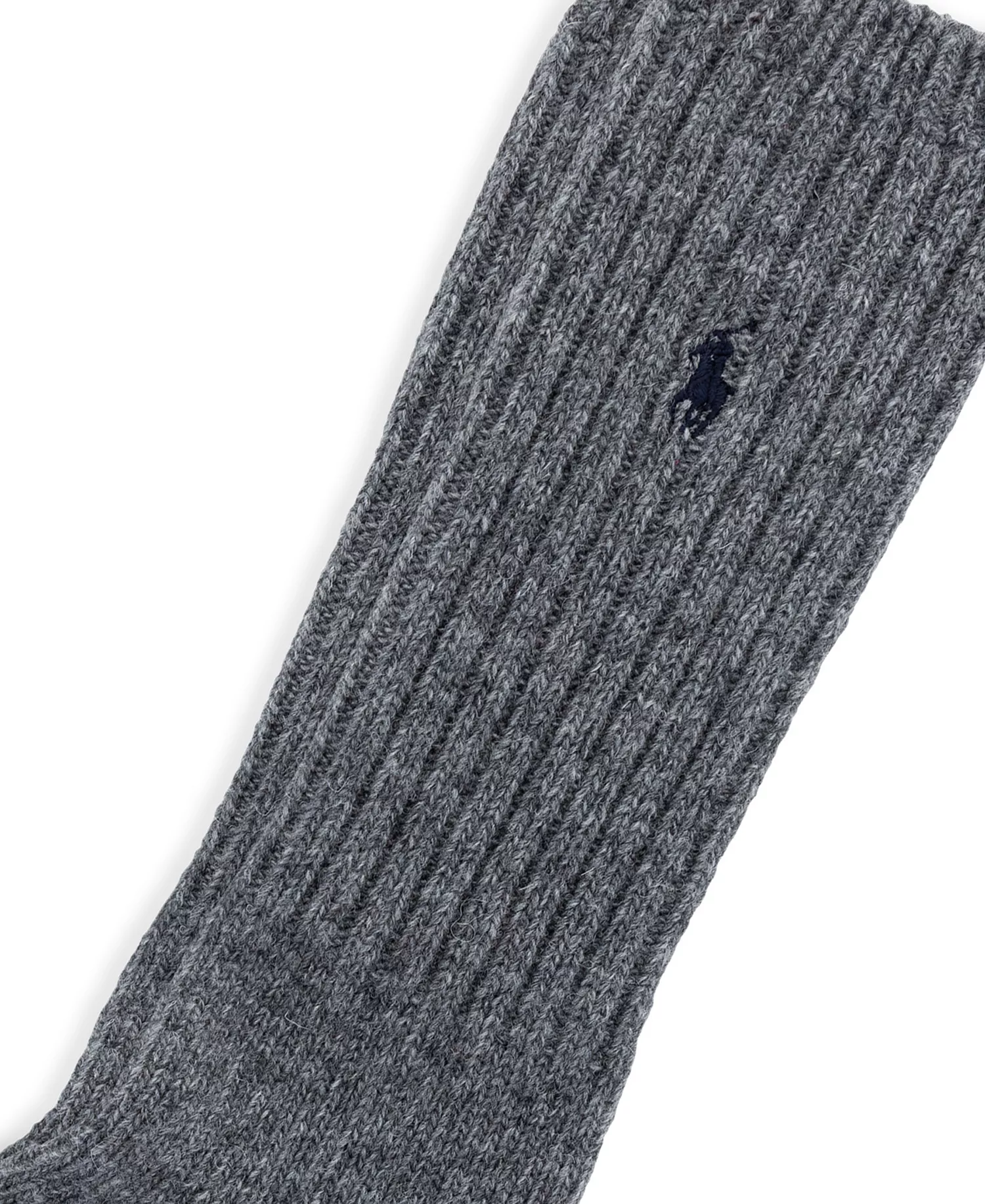 Men's Wool Rib Boot Single Socks - Gray - 7-12