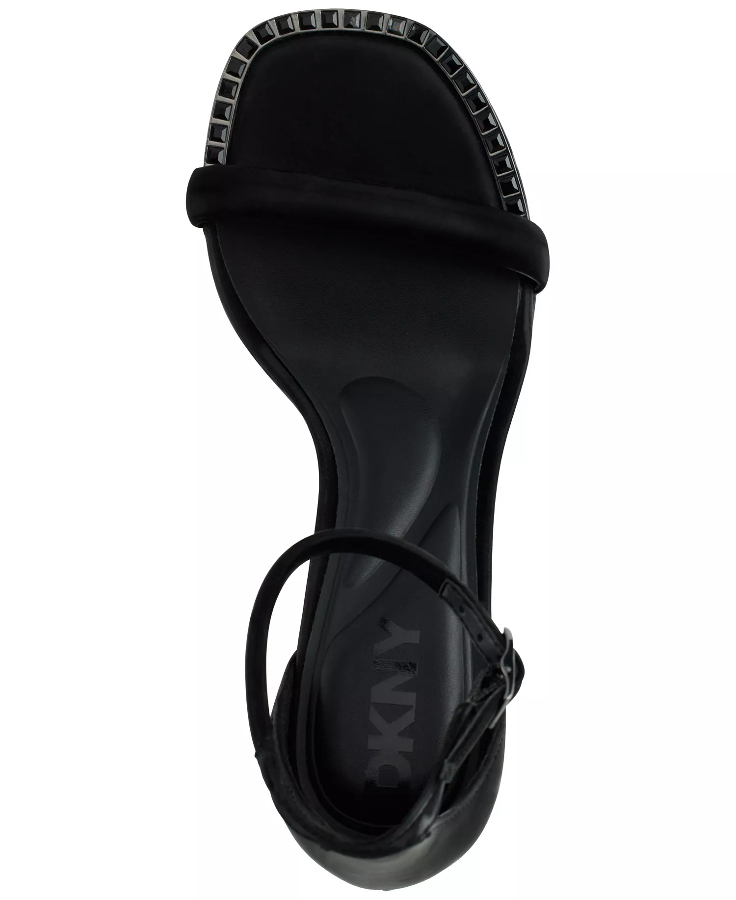 Women's Wenda Ankle Strap Dress Sandals - Black - 10M