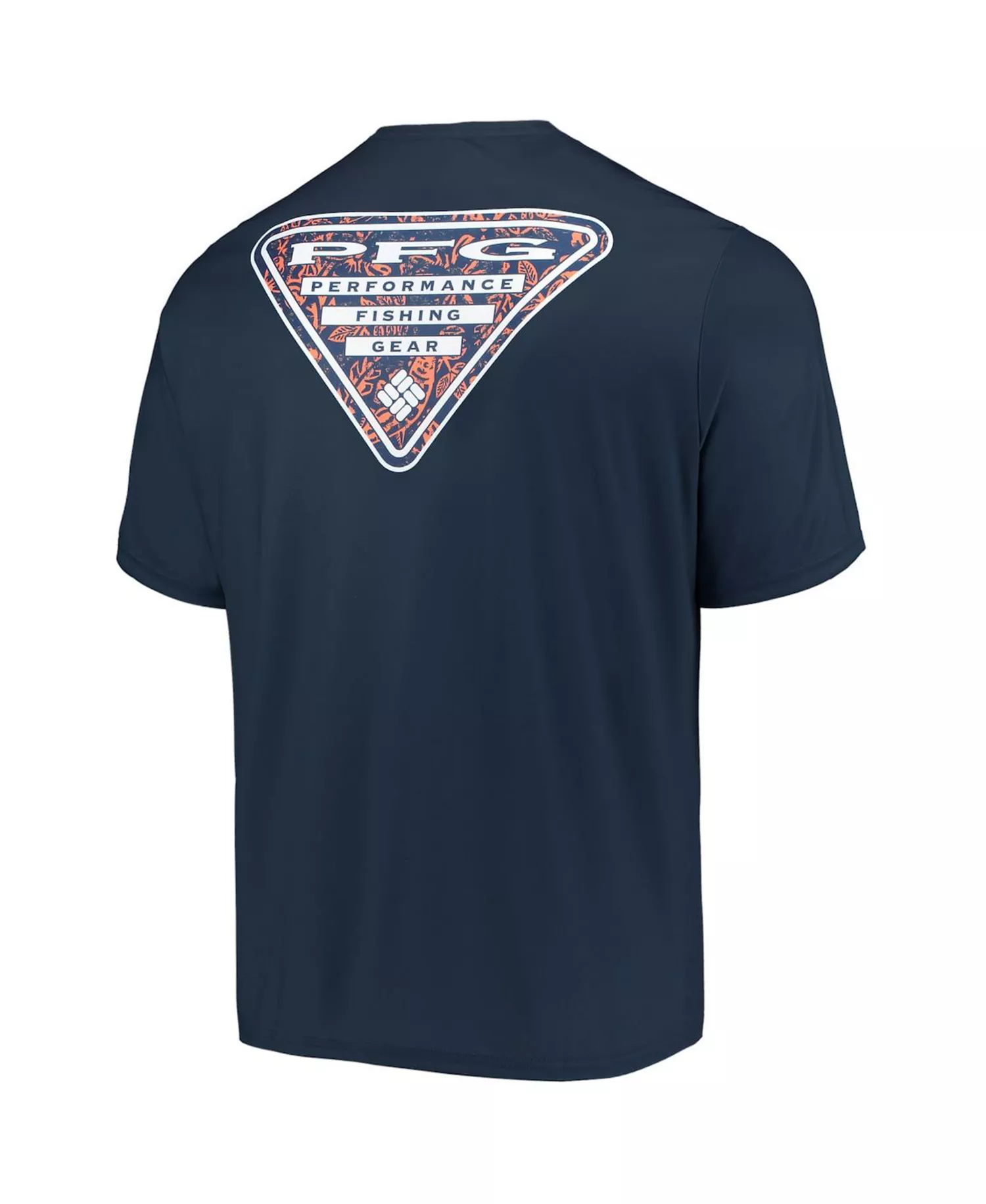 Men's Navy Auburn Tigers Terminal Tackle Omni-Shade T-shirt - Navy - L