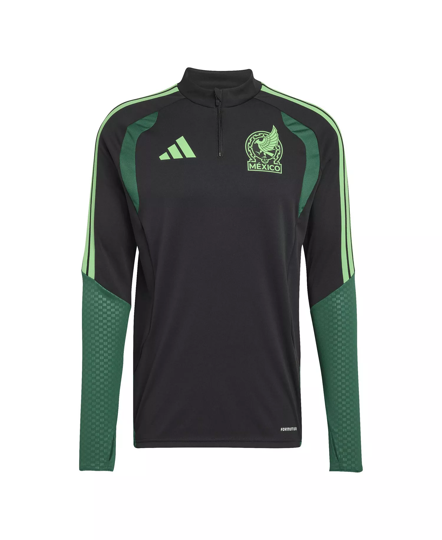 Men's Black Mexico National Team 2026 World Cup Tiro Training T-Shirt - Black - 2XL