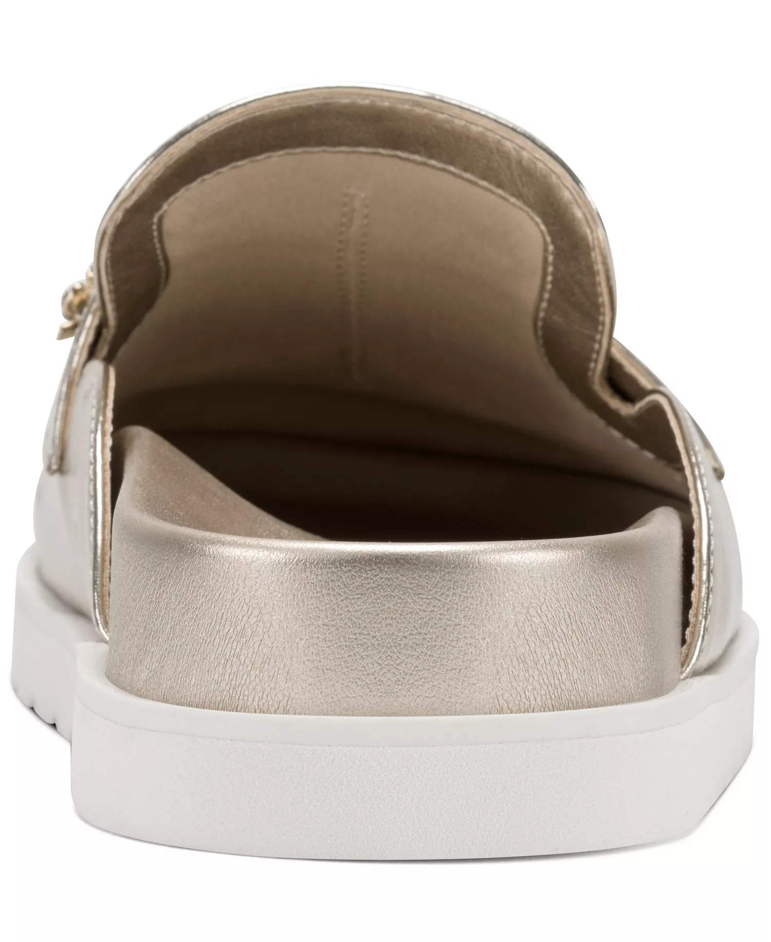 Women's Islay Macaron Flat Mules - White Gold - 10