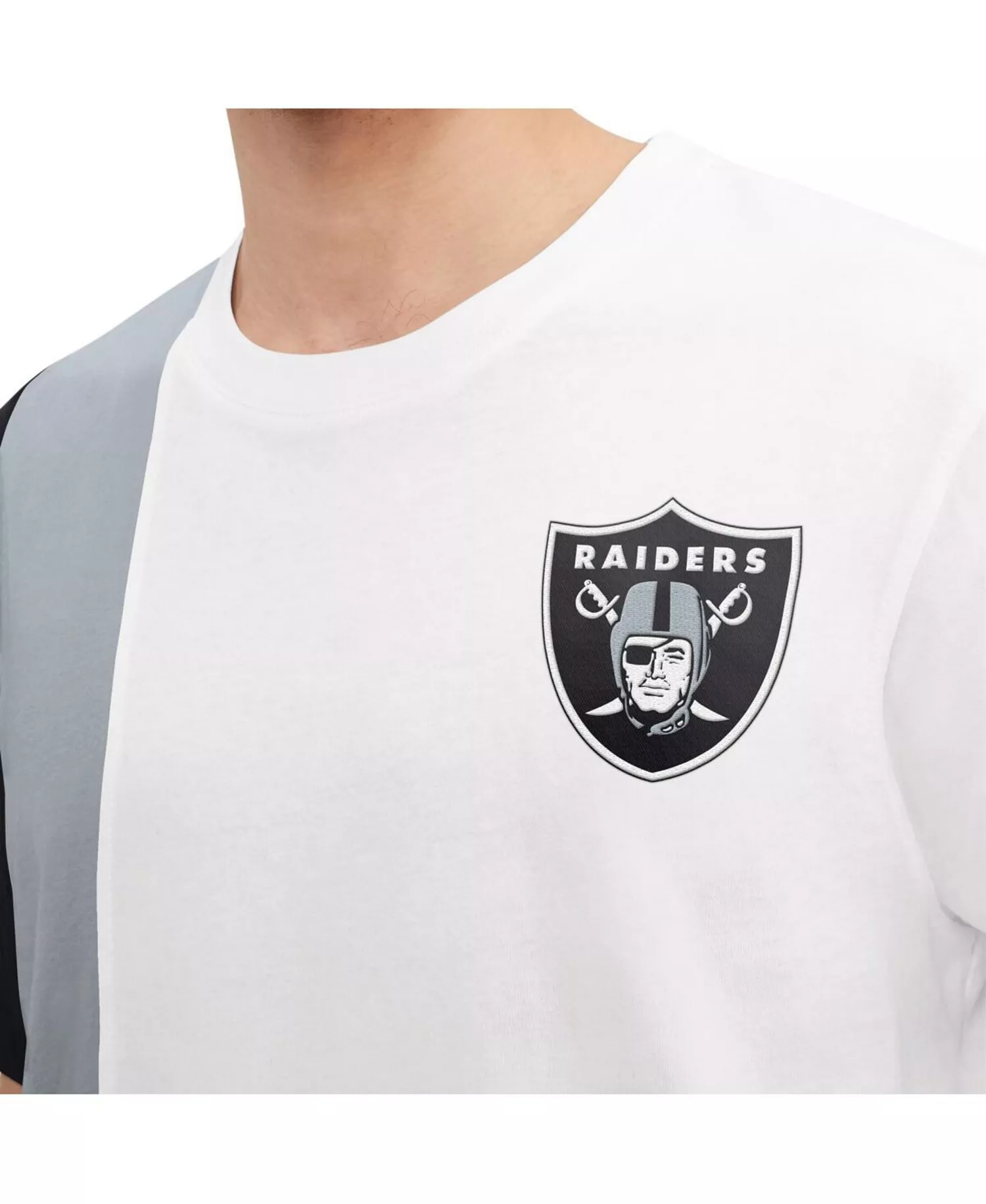 Men's White Las Vegas Raiders Zack T-Shirt - White - L