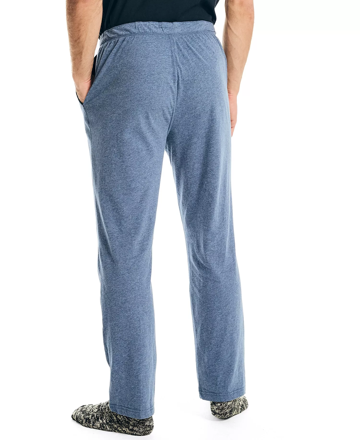 Men's Knit Classic Pants - Bluing Ohtr - L