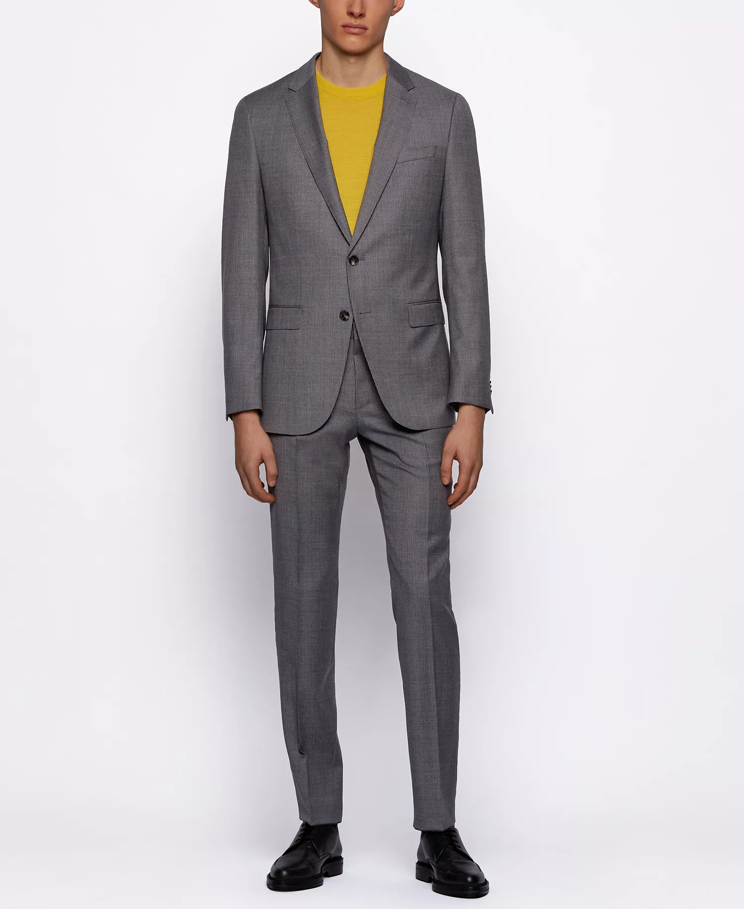 Men's Novan6/Ben Slim-Fit Suit - Medium Grey - 42R