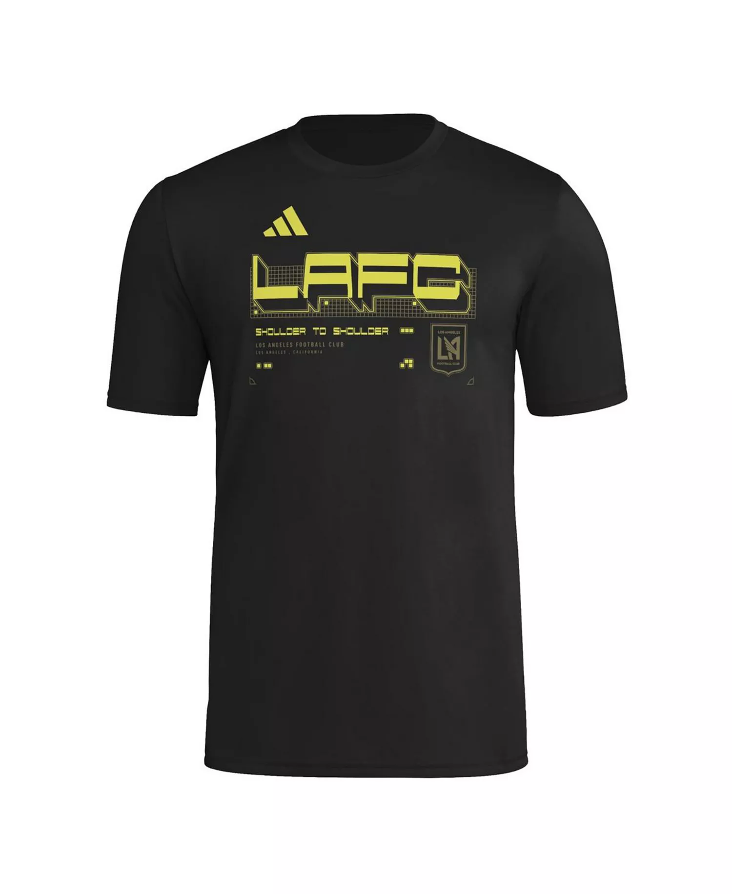 Men's Black LAFC 2026 Anthem AEROREADY Pregame T-Shirt - Black - 2XL