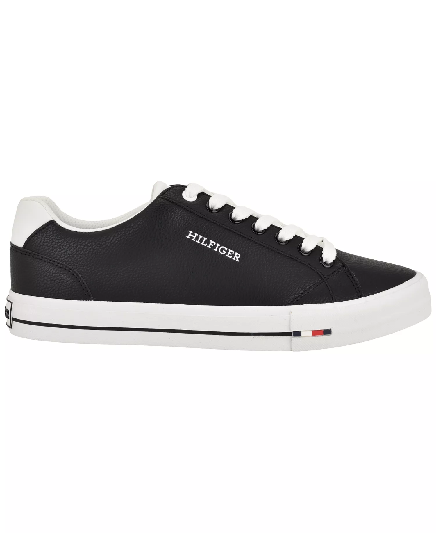 Men's Risabel Fashion Athletic Lace-Up Sneakers - Black/White - 10
