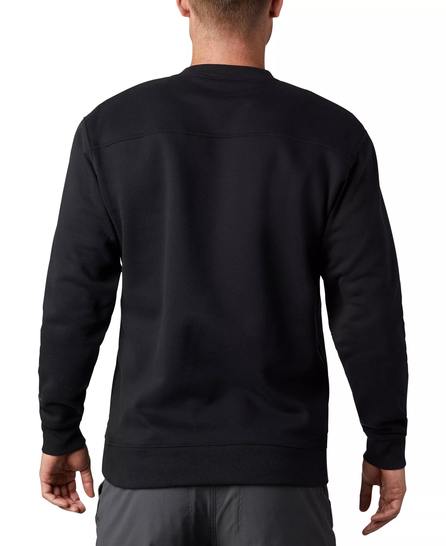 Men's Hart Mountain II Crew Sweatshirt - Black - L