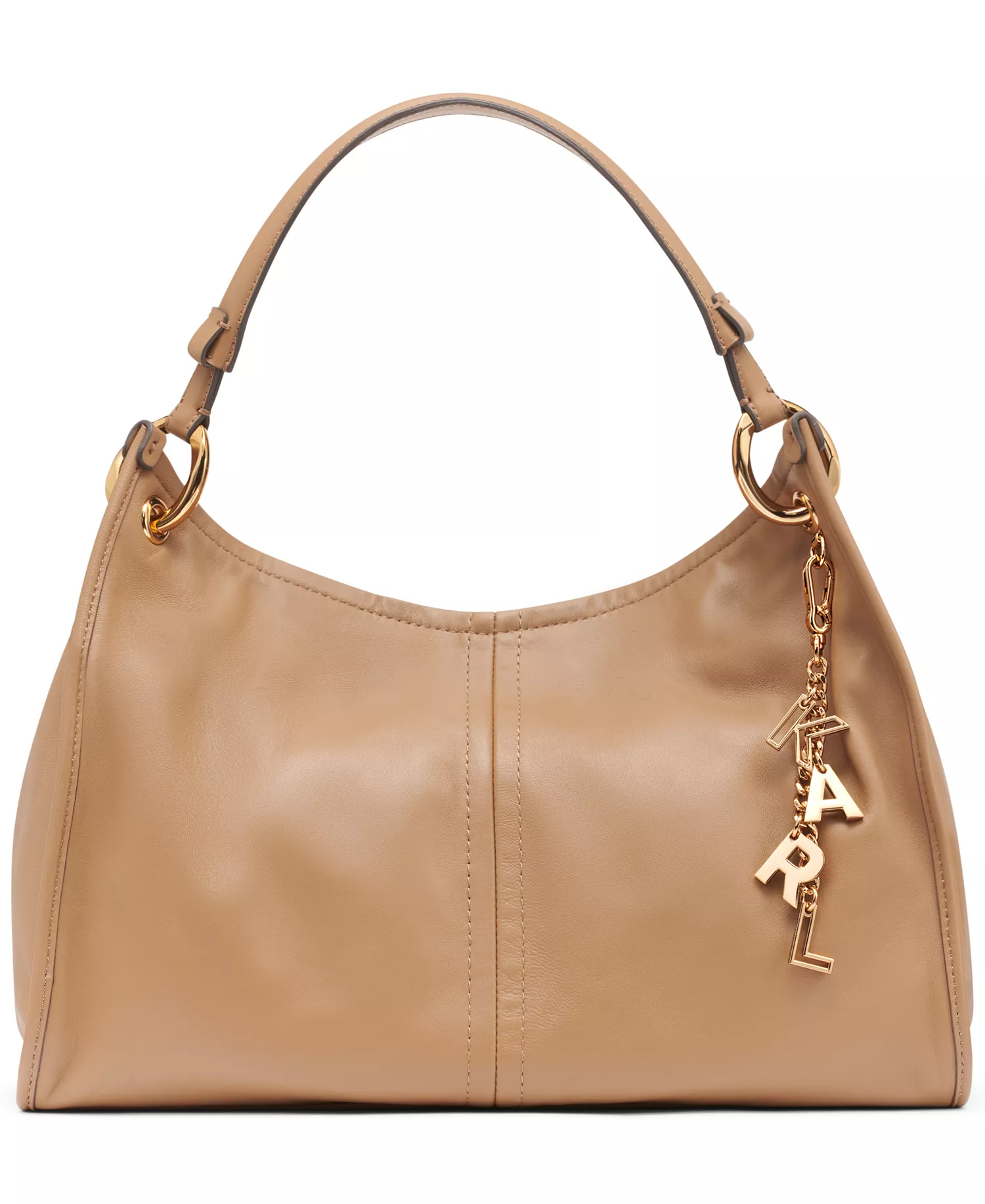Luciene Leather Tote Bag - Vicuna - NO SIZE