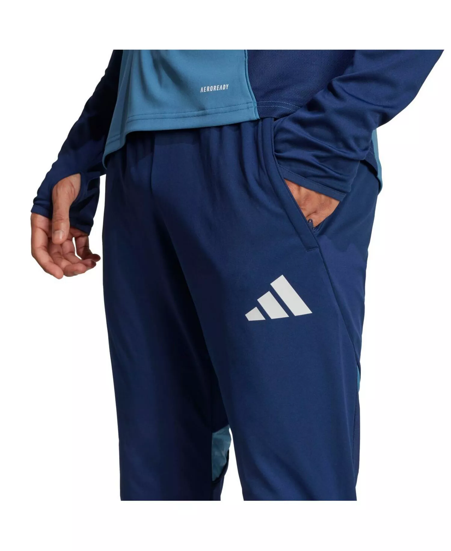 Men's Blue Arsenal 2025/26 AEROREADY Training Pants - Blue - 2XL