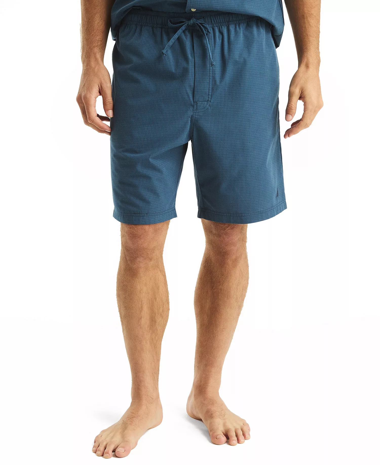 Men's Crafted Poplin Sleep Short - Ensign Blue - S