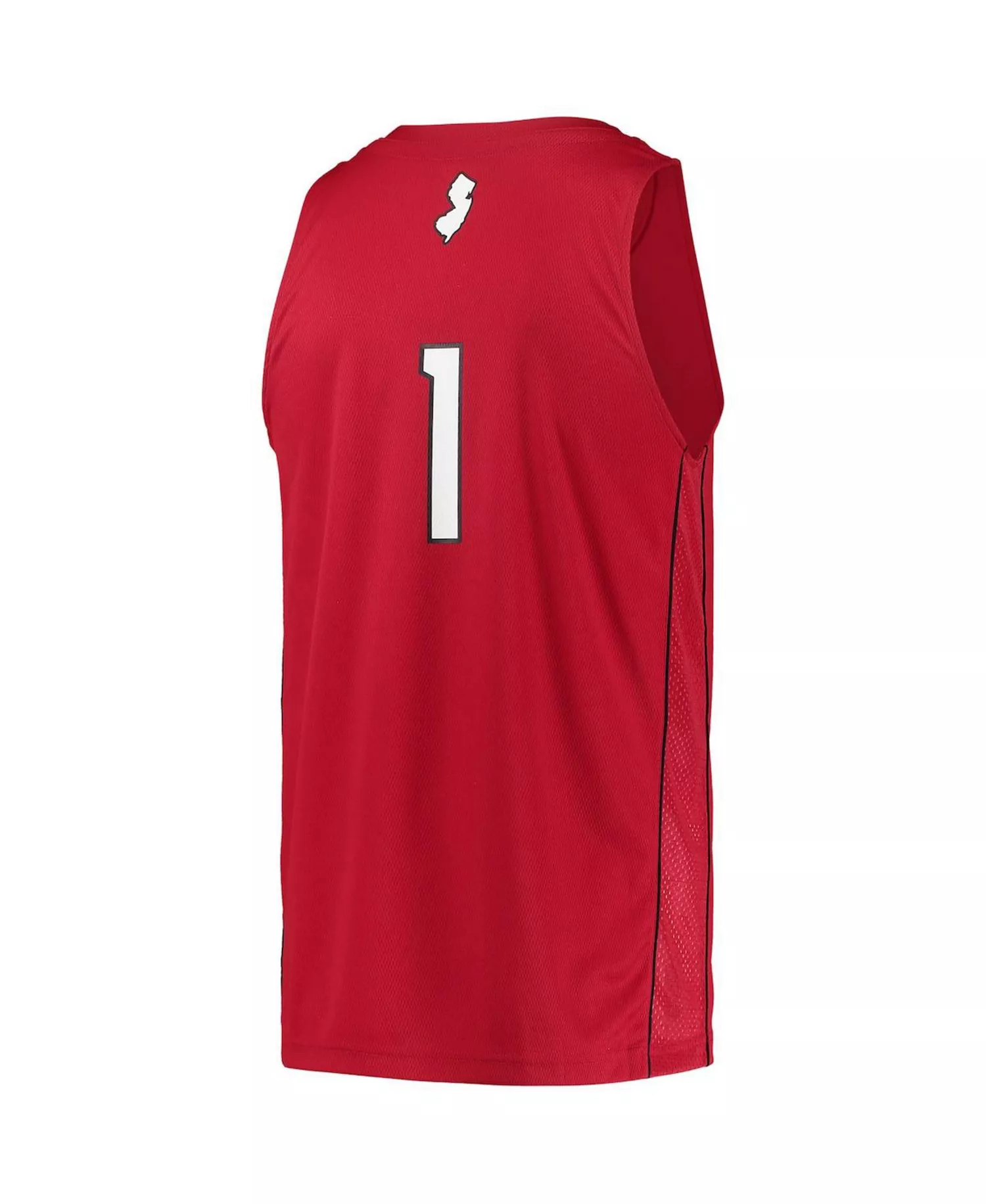 Men's 1 Rutgers Knights Team Swingman Basketball Jersey - Black - L