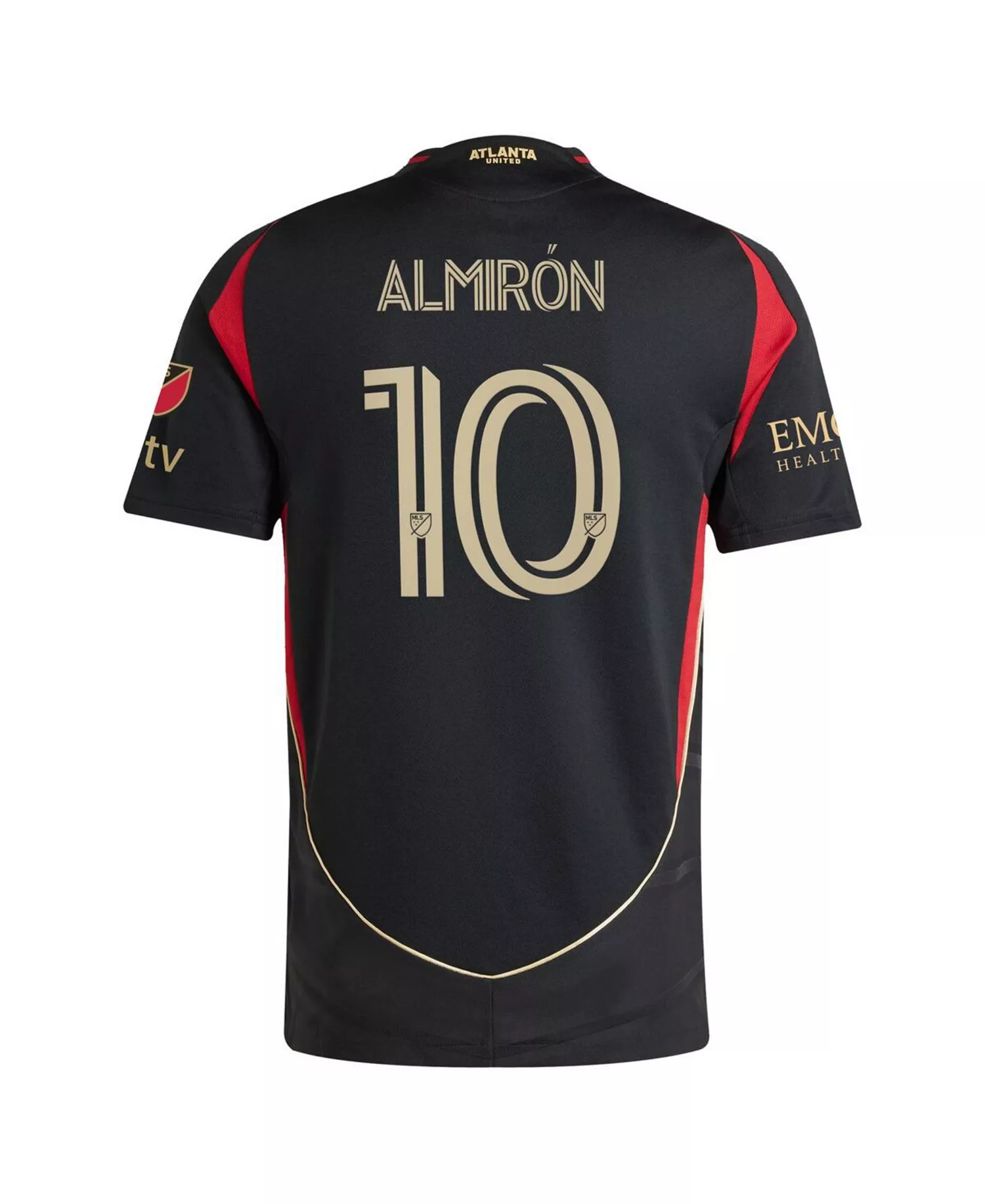Men's Miguel Almiron Black Atlanta United FC 2025 The Connector Authentic Player Jersey - Black - 2XL