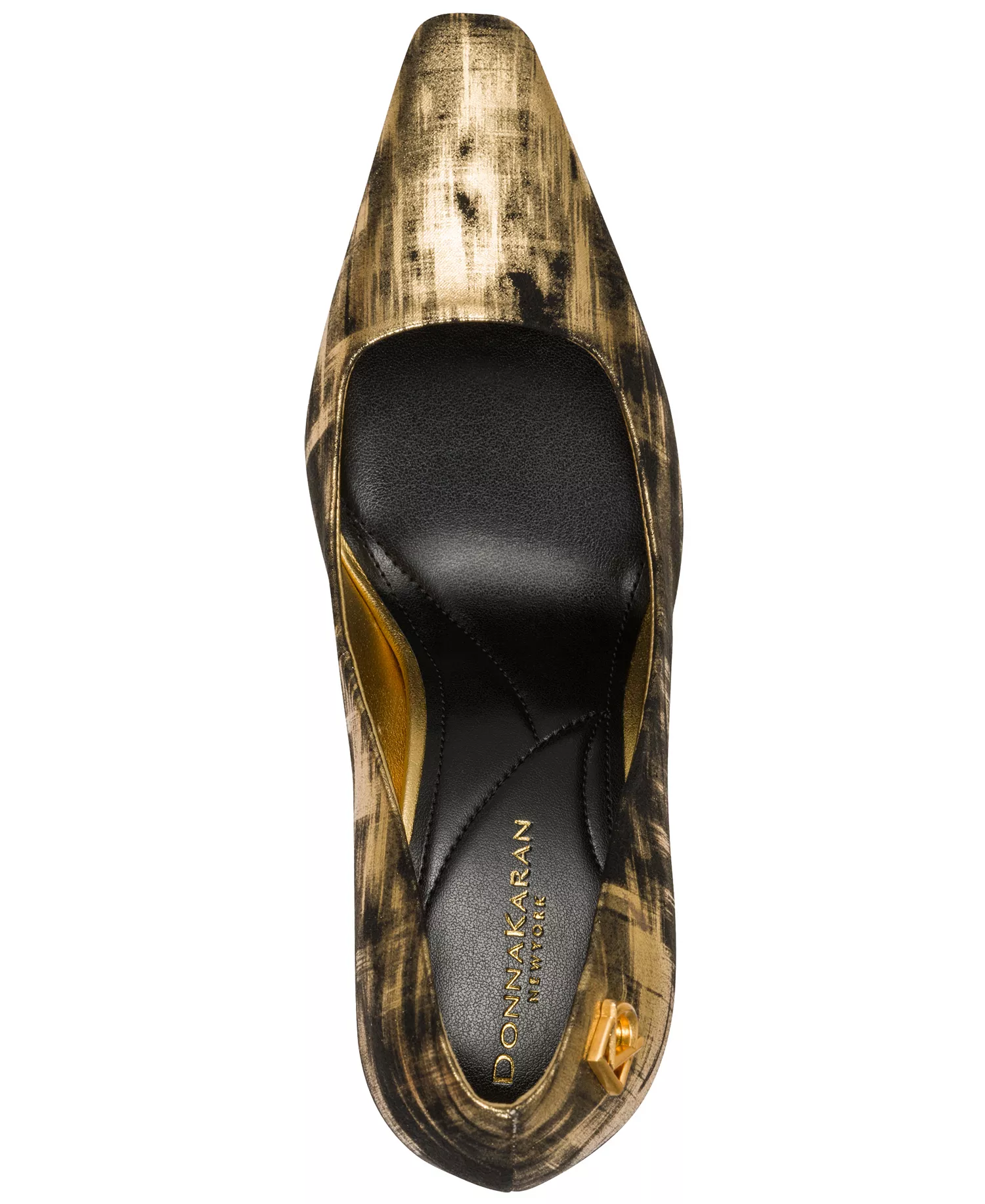 Women's Savita Stiletto Heel High Pumps - Black/ Gold - 10M