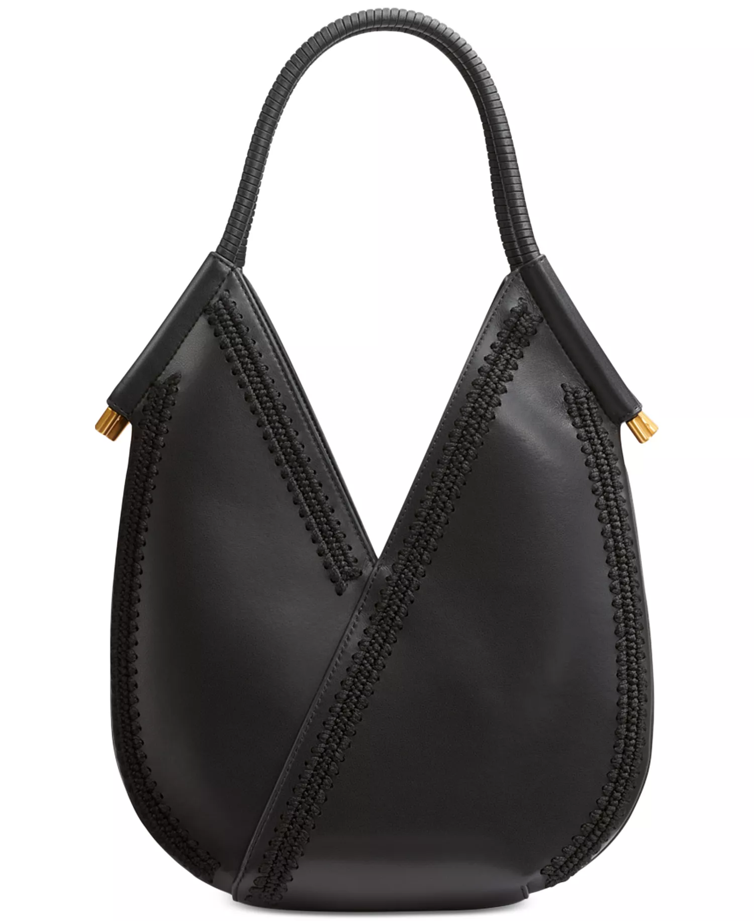 Baldwin Mini Crochet Shoulder Bag - Black - NO SIZE