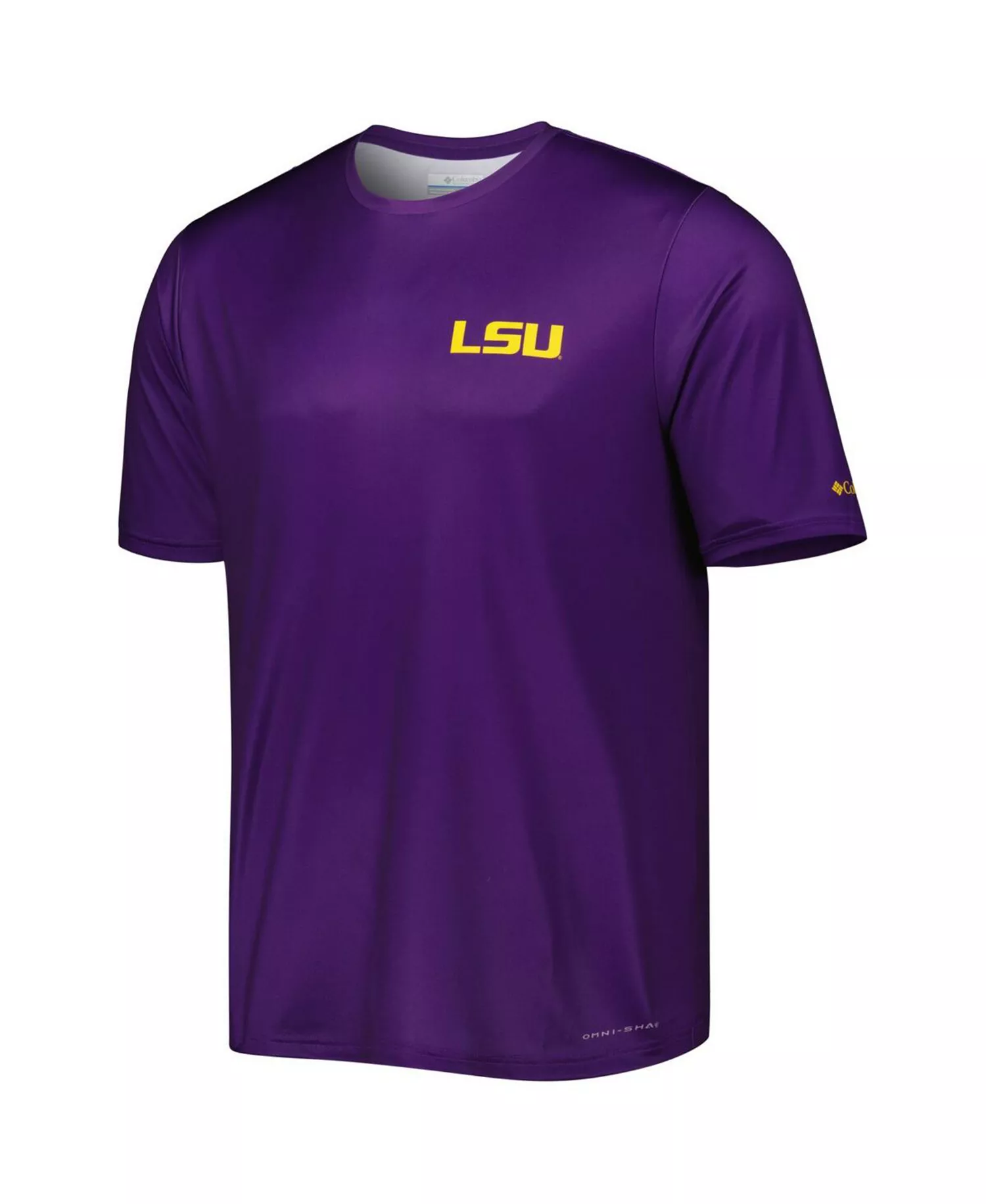 Men's Purple LSU Tigers Terminal Tackle Omni-Shade T-shirt - Purple - L