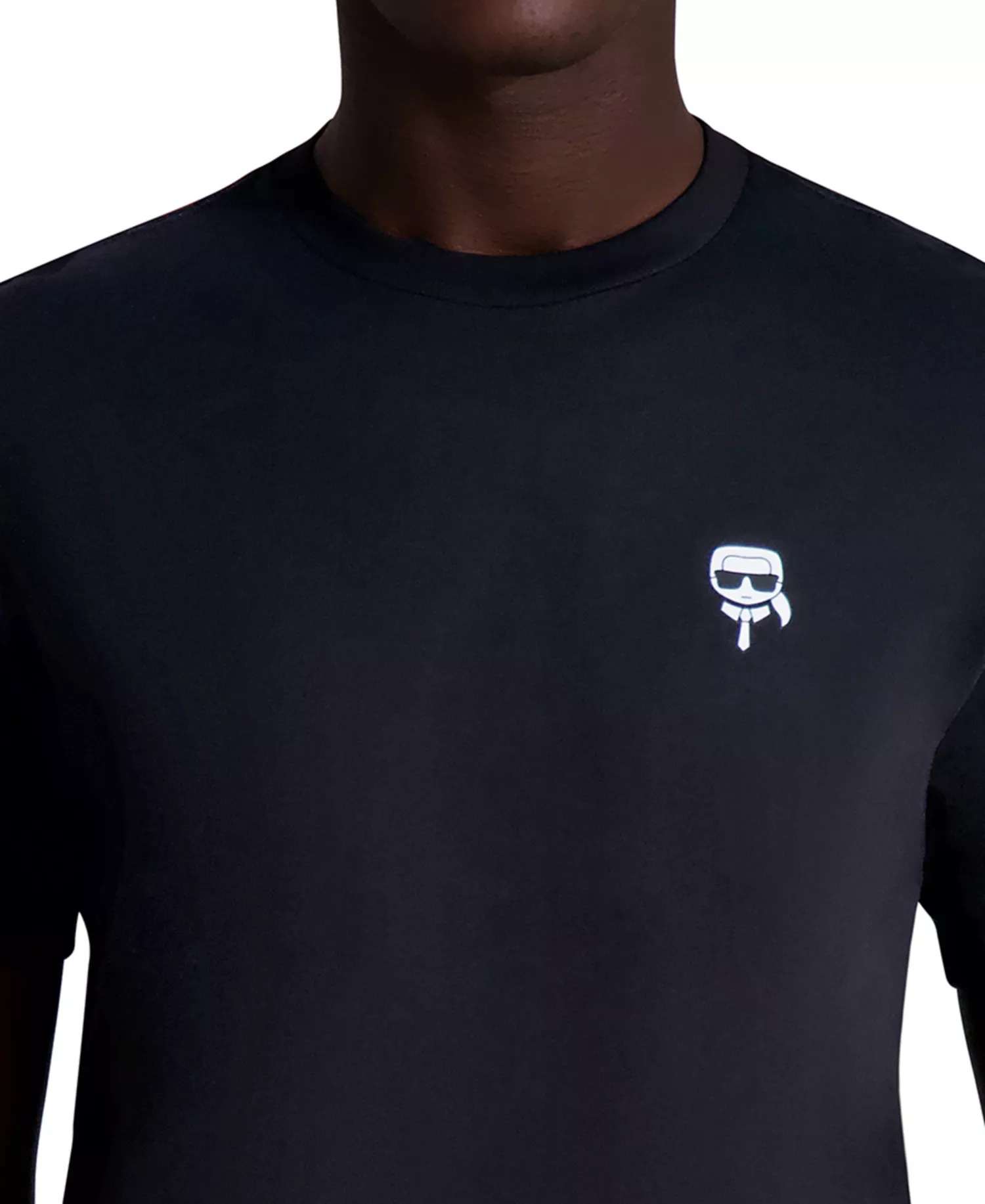 Men's Karl Graphic T-Shirt - Black - L