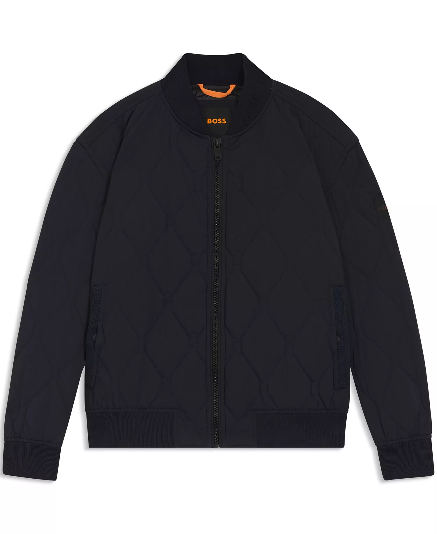 Men's Onion Quilting Water-Repellent Jacket - Dark Blue - 38R