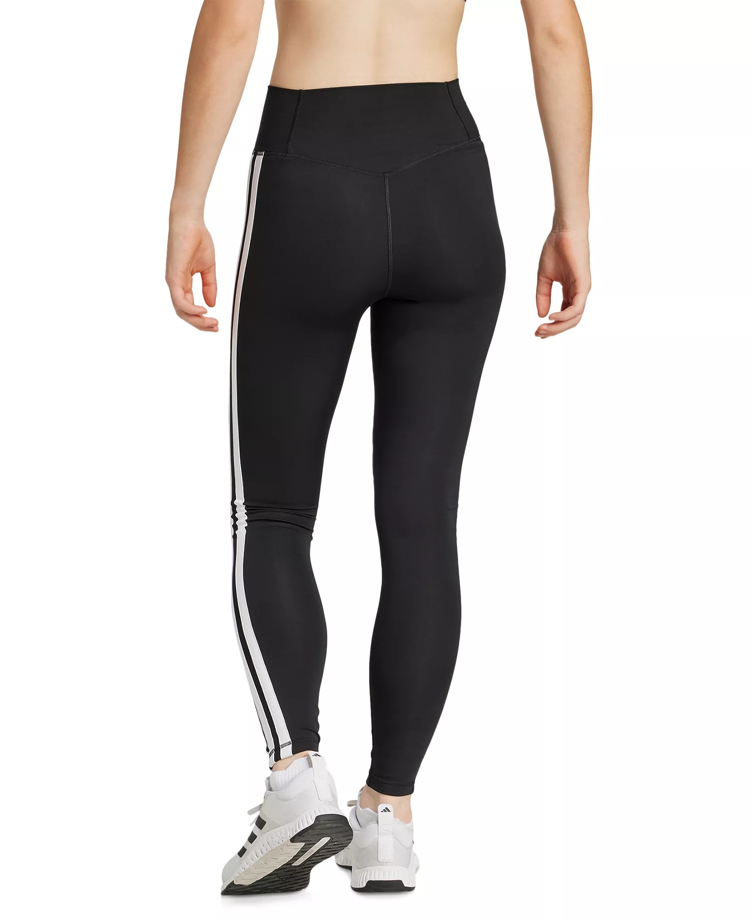 Women's Optime Essentials 7/8 Leggings - Black - 2XL
