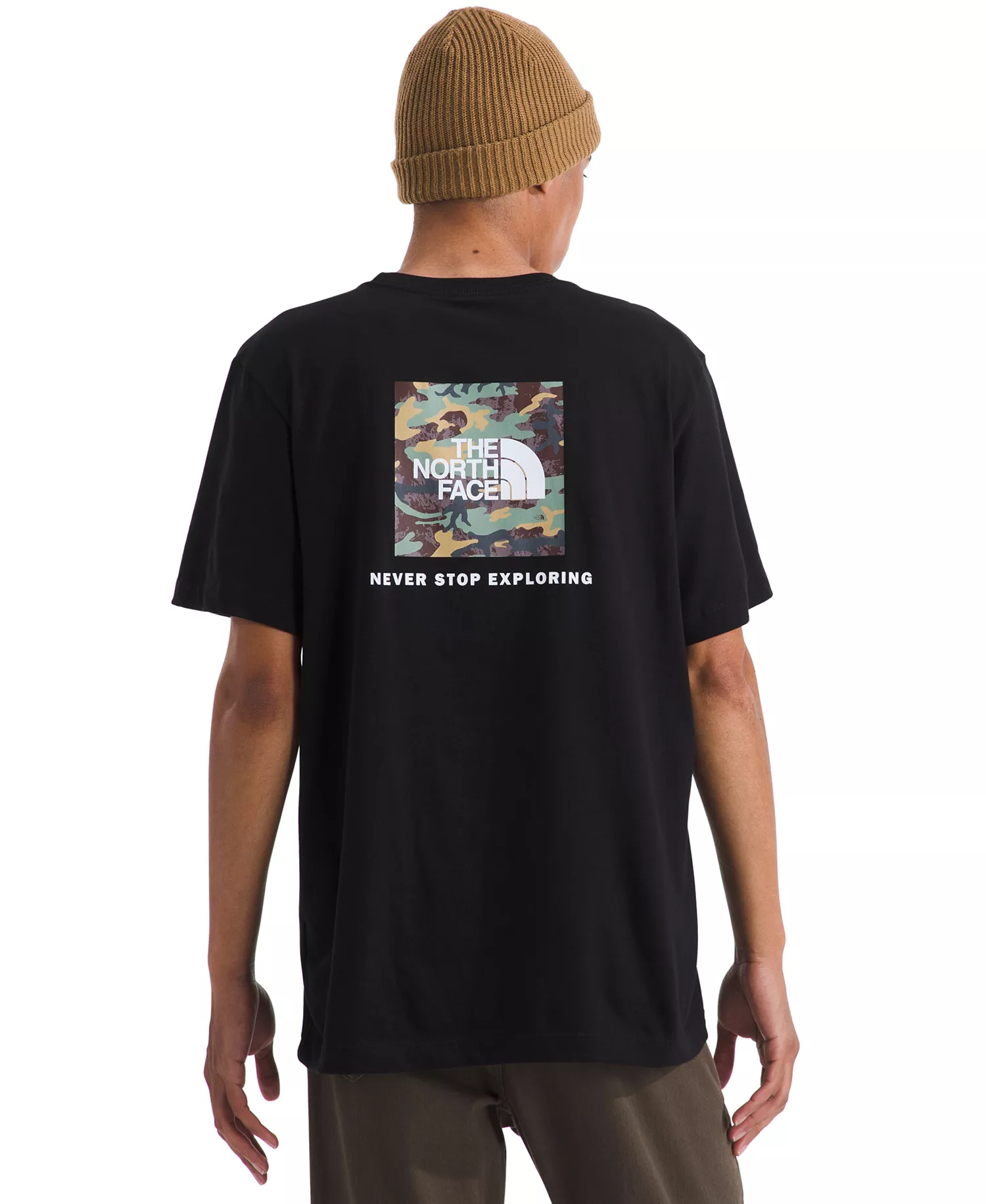Men's Evolution Box Camo Fill Short Sleeve Graphic T-Shirt - Black - XS