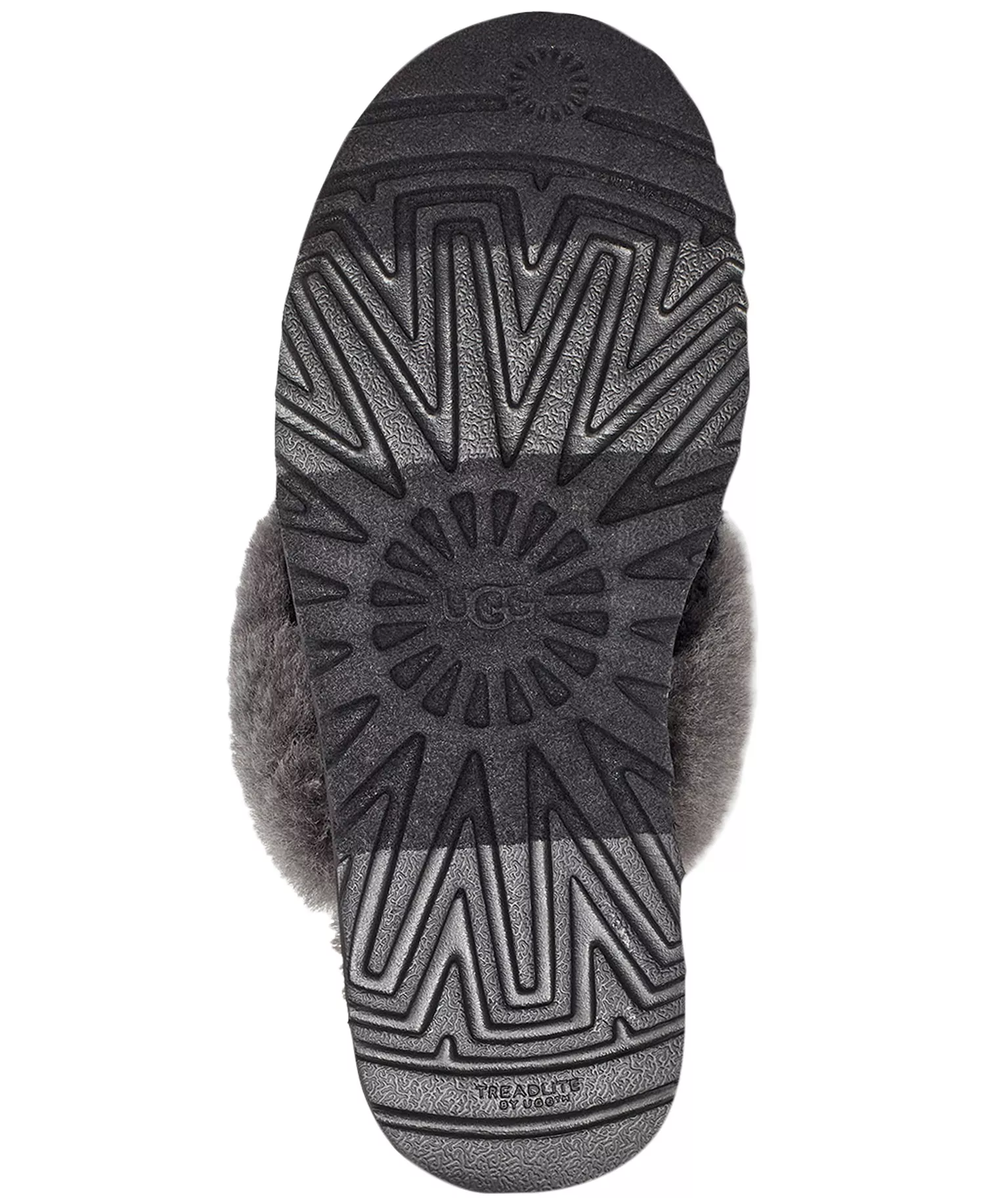 Women's Cozy Faux-Shearling Slippers - Black - 10M