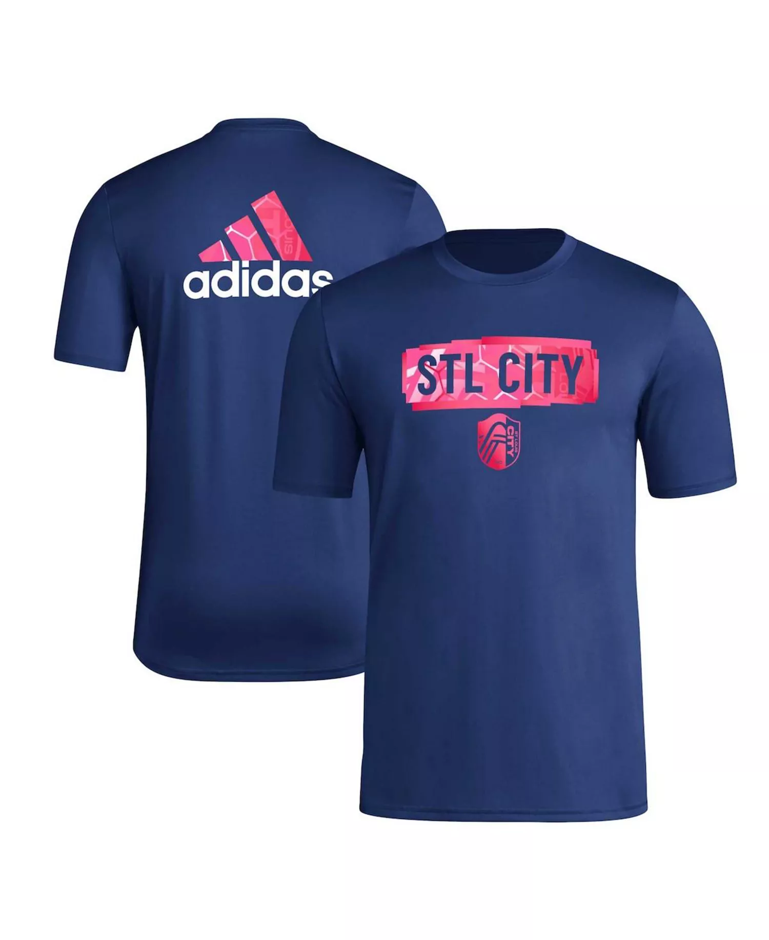 Men's Navy St. Louis City SC Local Pop AEROREADY T-Shirt - Navy - M