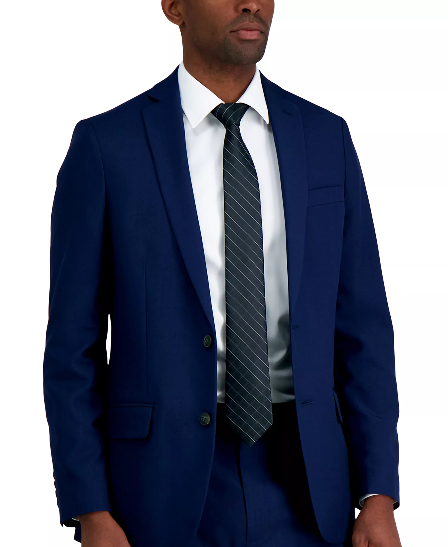 Men's Etched Windowpane Tie - Black - ONE SIZE