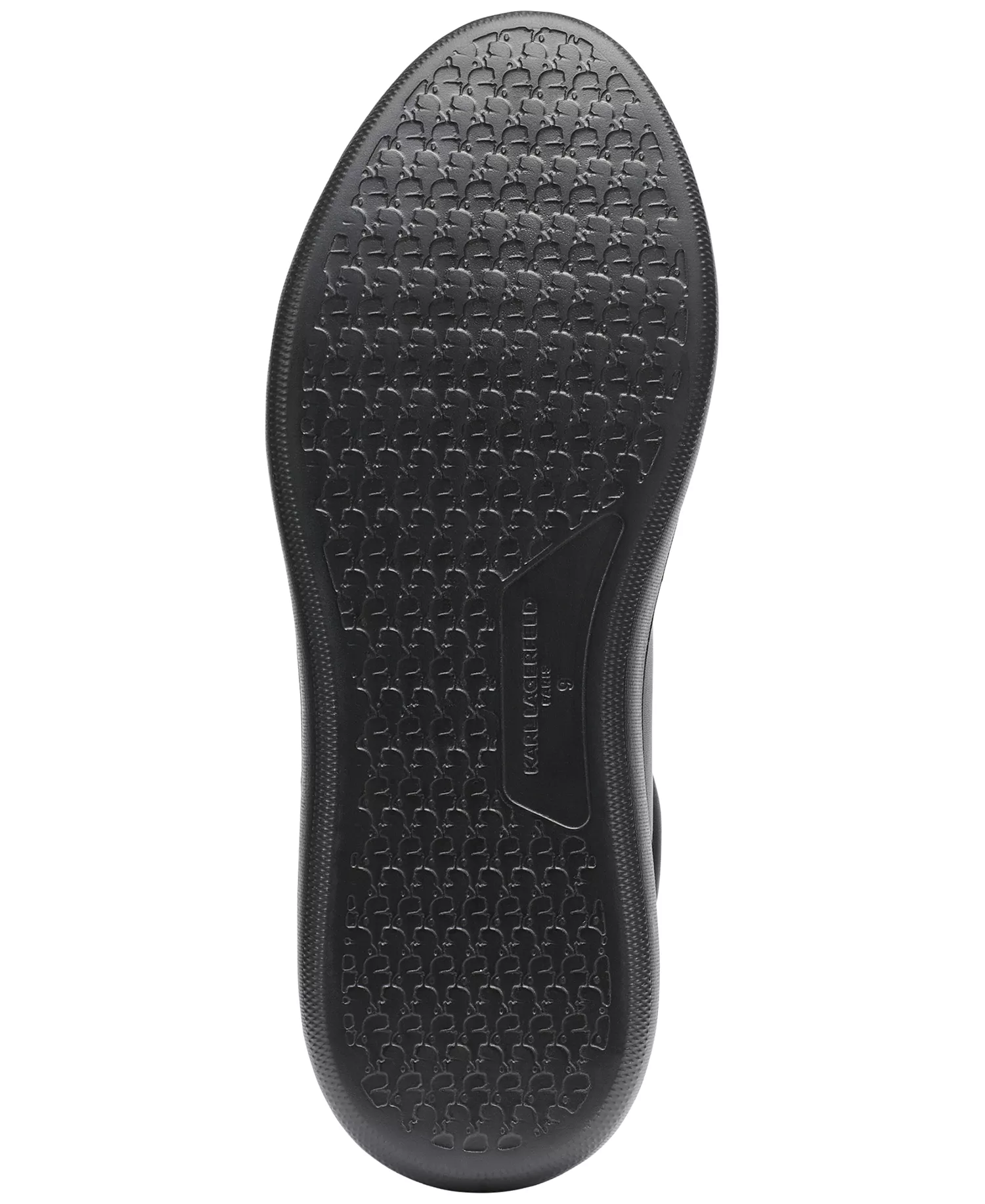 Men's Side Logo Sneakers - Black/Gold - 10.5M