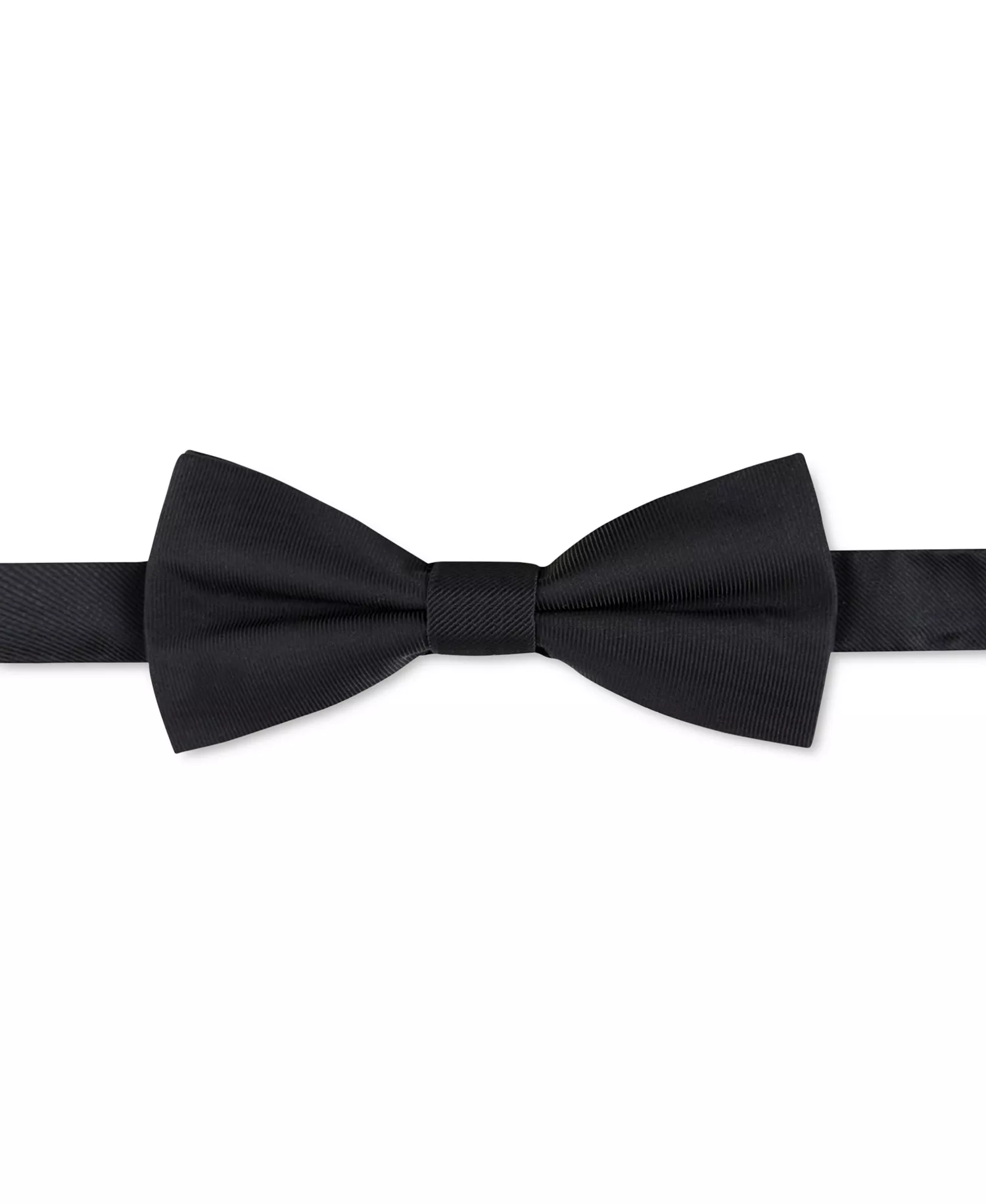 Men's Unison Solid Pre-Tied Bow Tie - Black - ONE SIZE