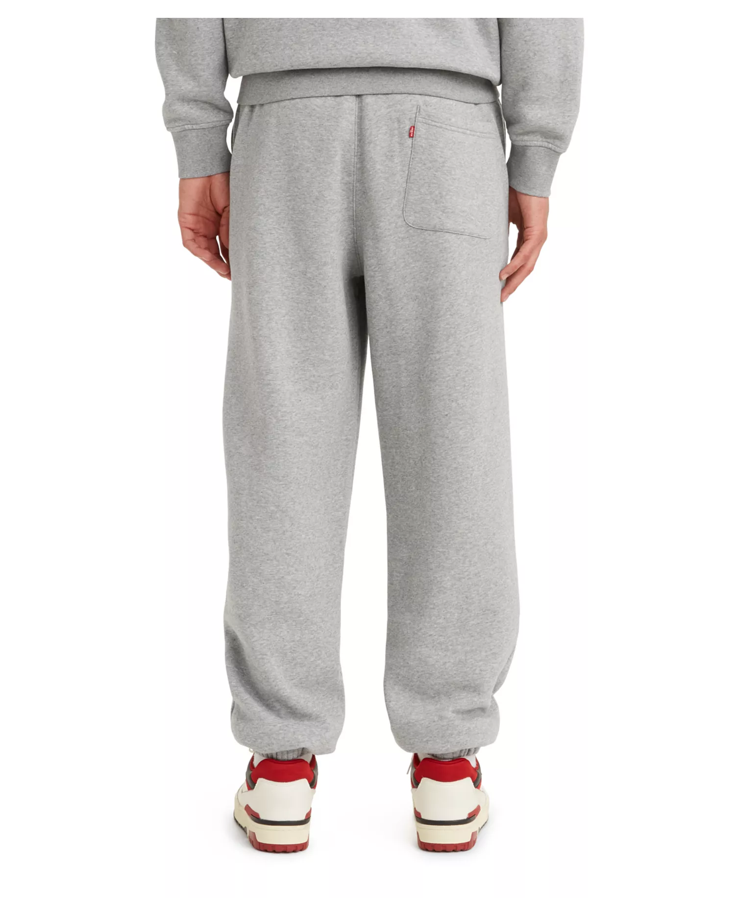 Men's Relaxed Fit Active Fleece Sweatpants - Mid Tone Gray Heather - 2XL