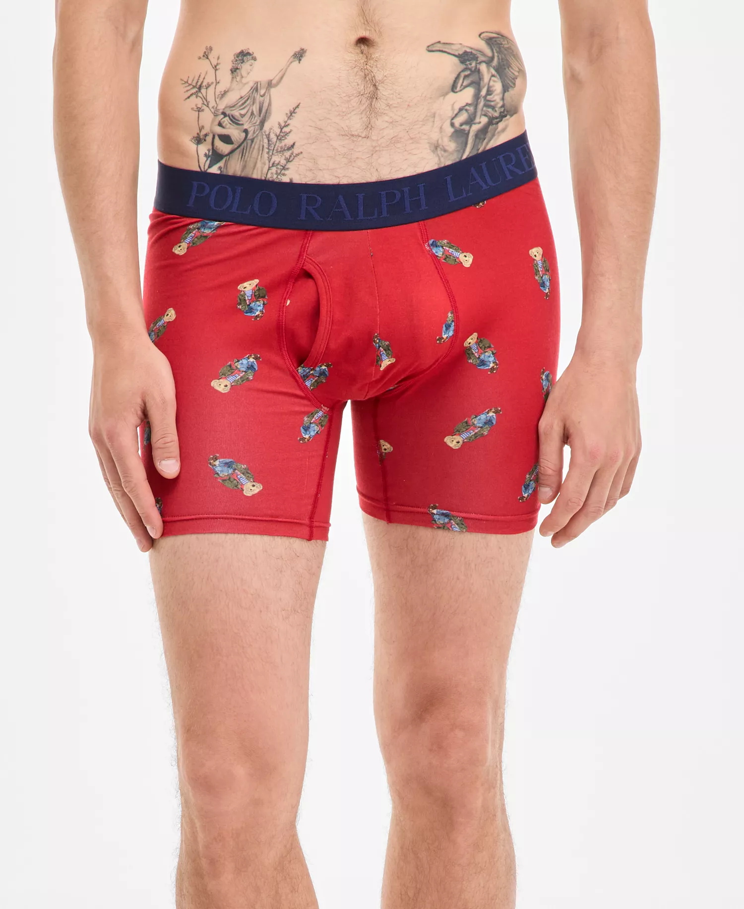 Men's 3-Pk. Holiday Boxer Briefs Gift Set - Heritage Royal/rl2000 Red/cruise Navy - M