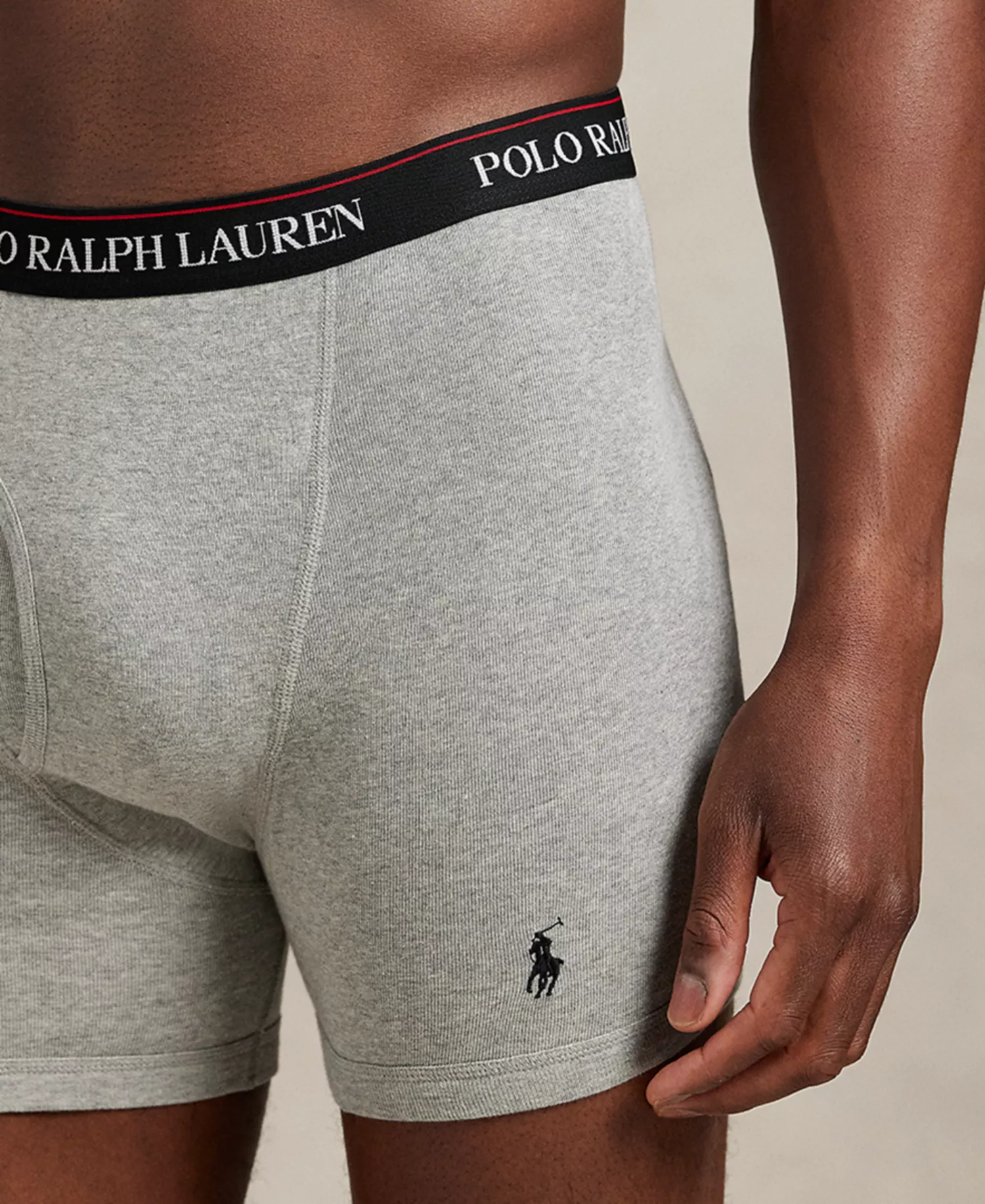 Men's 5-Pack Classic Boxer Brief Set - Andover Heather/Polo Black/Snoflake Fairisle/Red/Heritage Royal - L