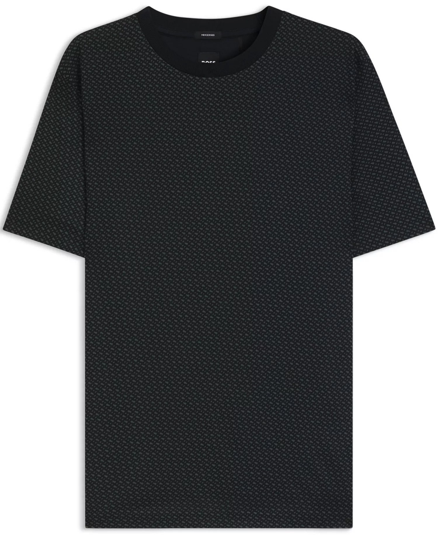 Men's Mercerized-Cotton Monogram T-Shirt - Black - 2XL