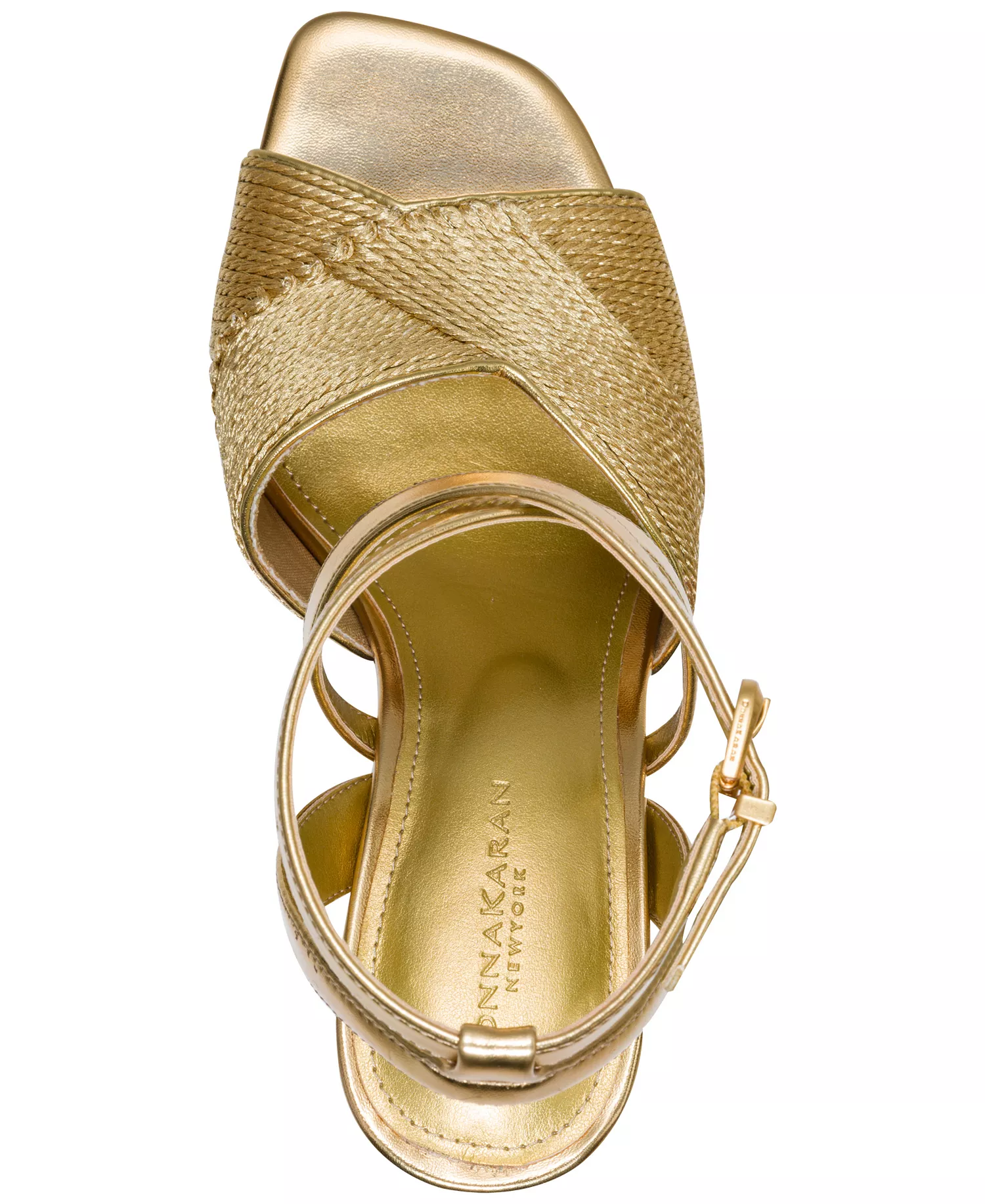 Women's Brooks Strappy Dress Sandals - Gold - 10