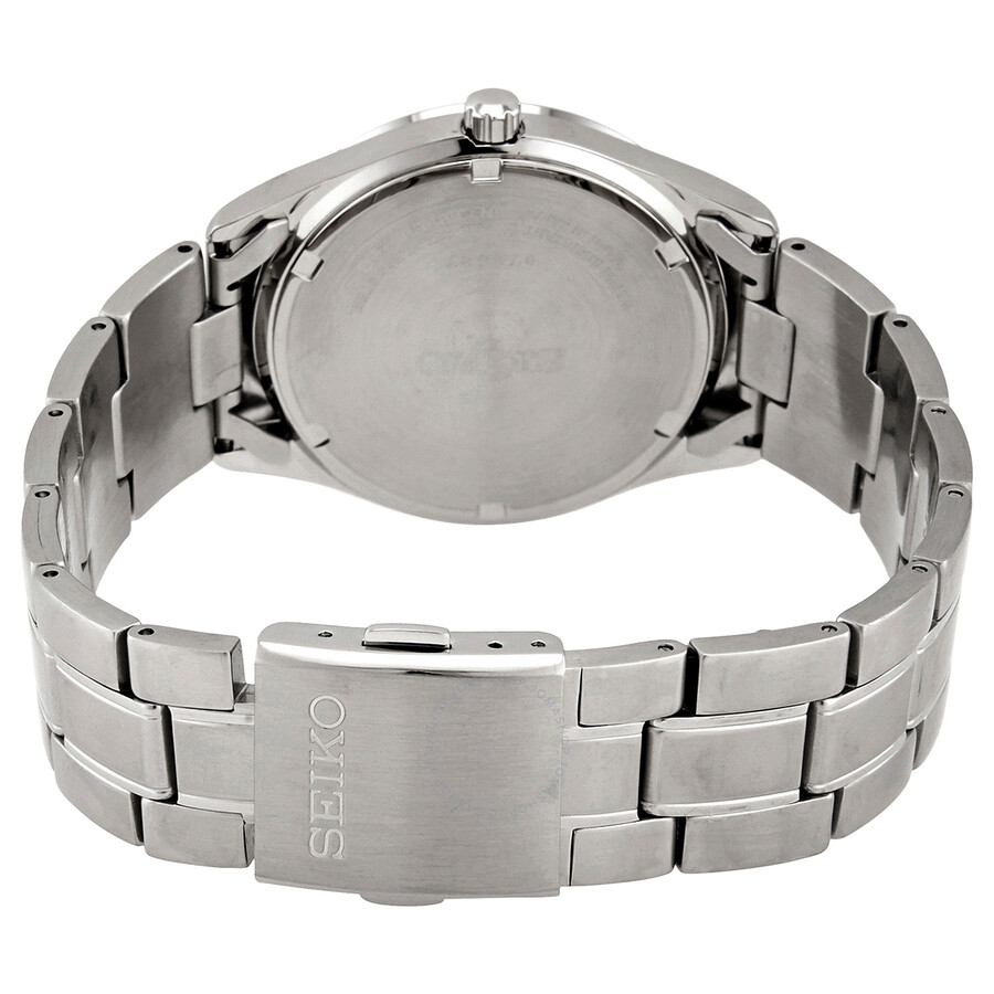 Seiko Essentials Quartz Black Dial Men's Watch