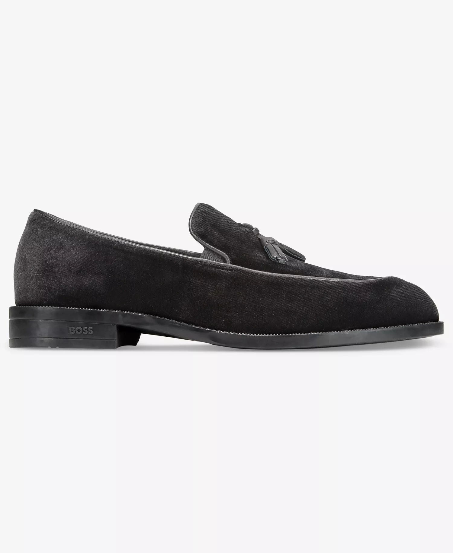 by Hugo Boss Men's Tayil Almond Toe Loafers - Black - 10