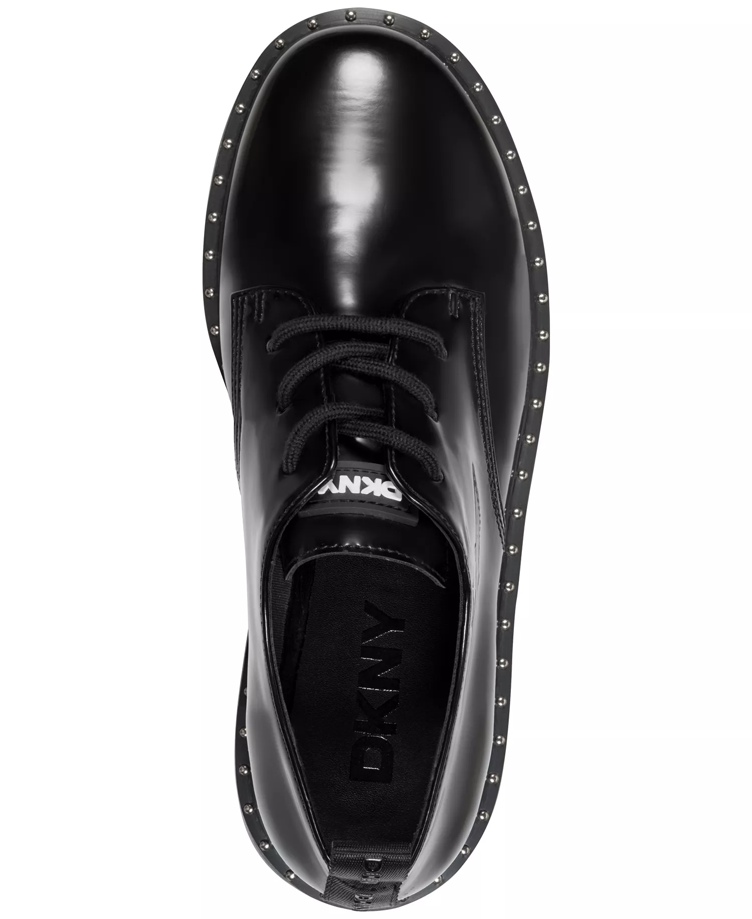 Women's Bexina Lace Up Loafers - Black - 5.5M