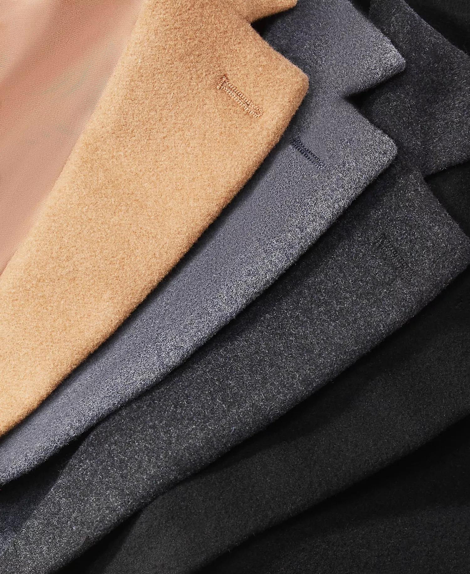 Men's Prosper Wool-Blend Slim Fit Overcoat - Black - 36R