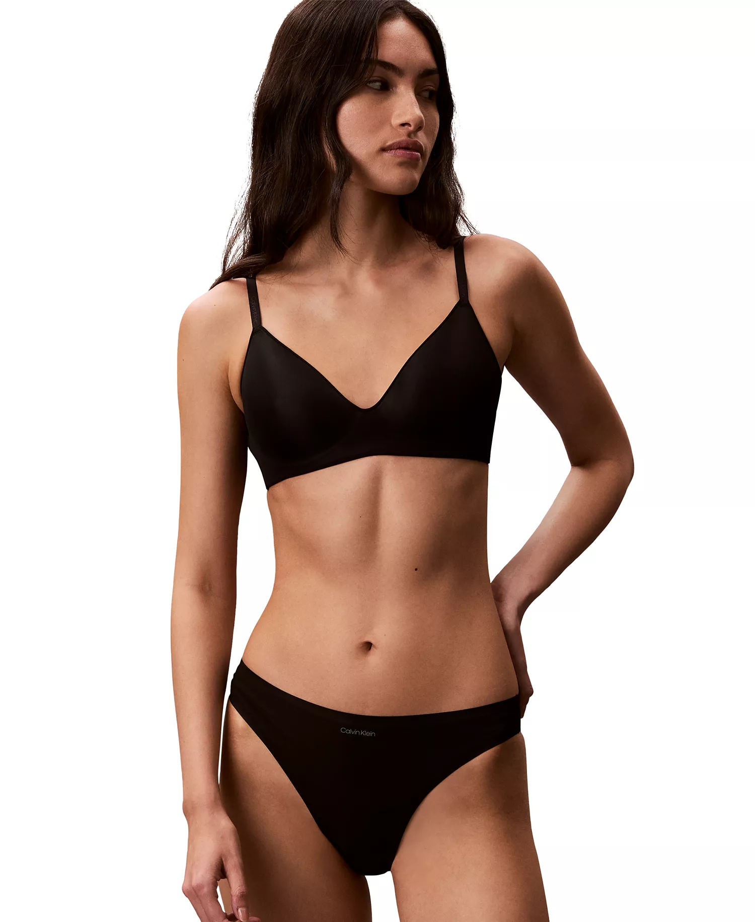 Women's Full Coverage Adjustable Bra - Black - 32 - A