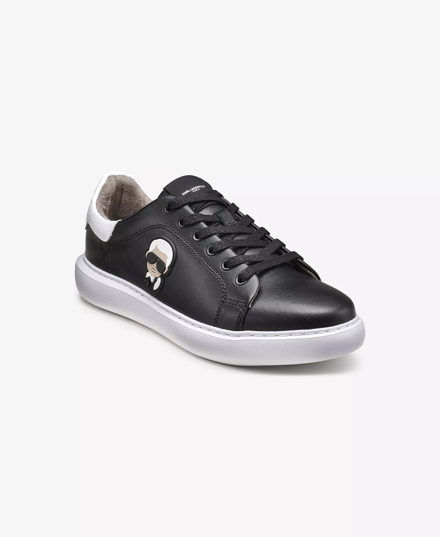 Karl Lagerfeld Men's Karl Head Sneakers - Black - 10
