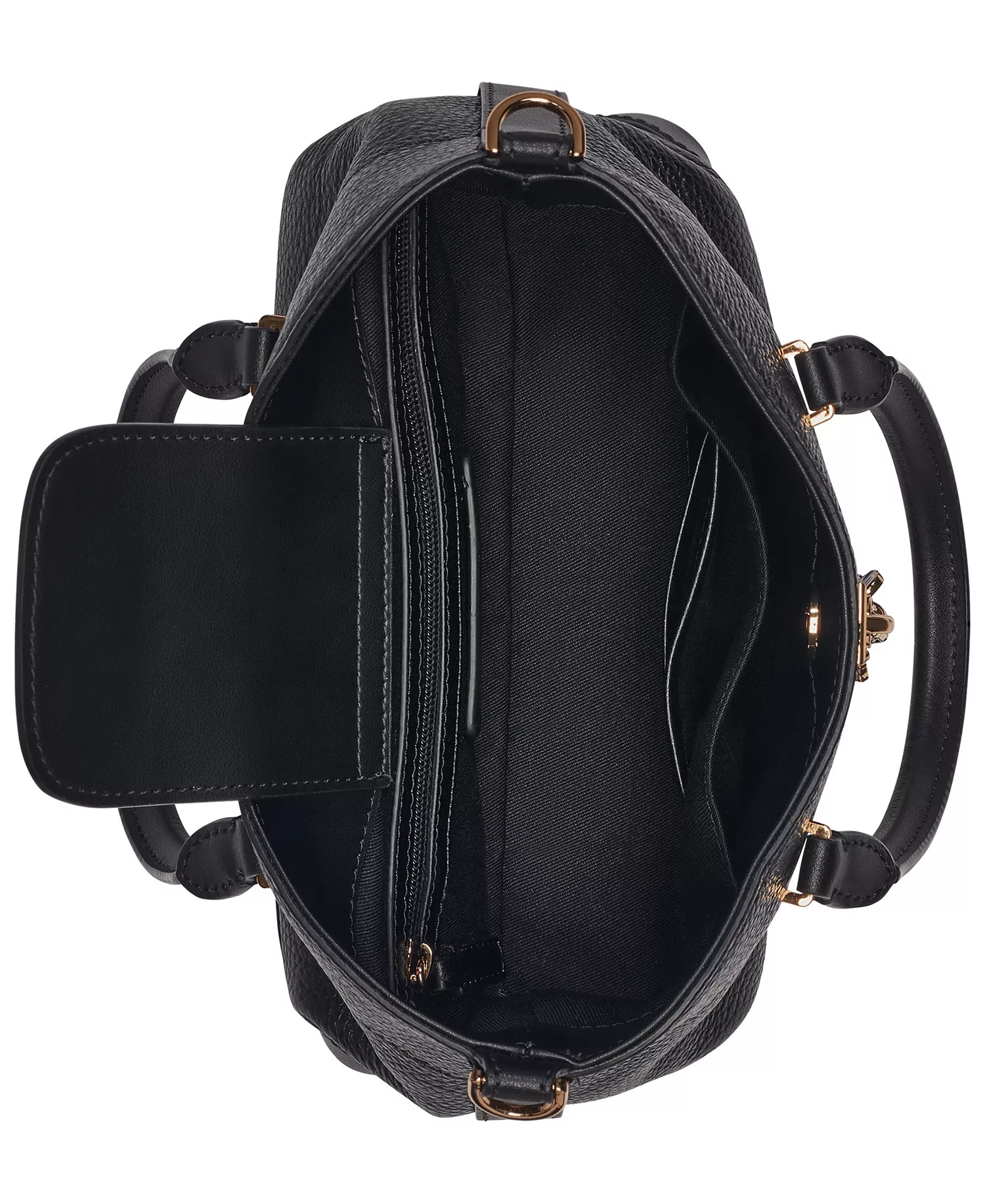 Gisele Small Crossbody Bag - Black/Gold - Small