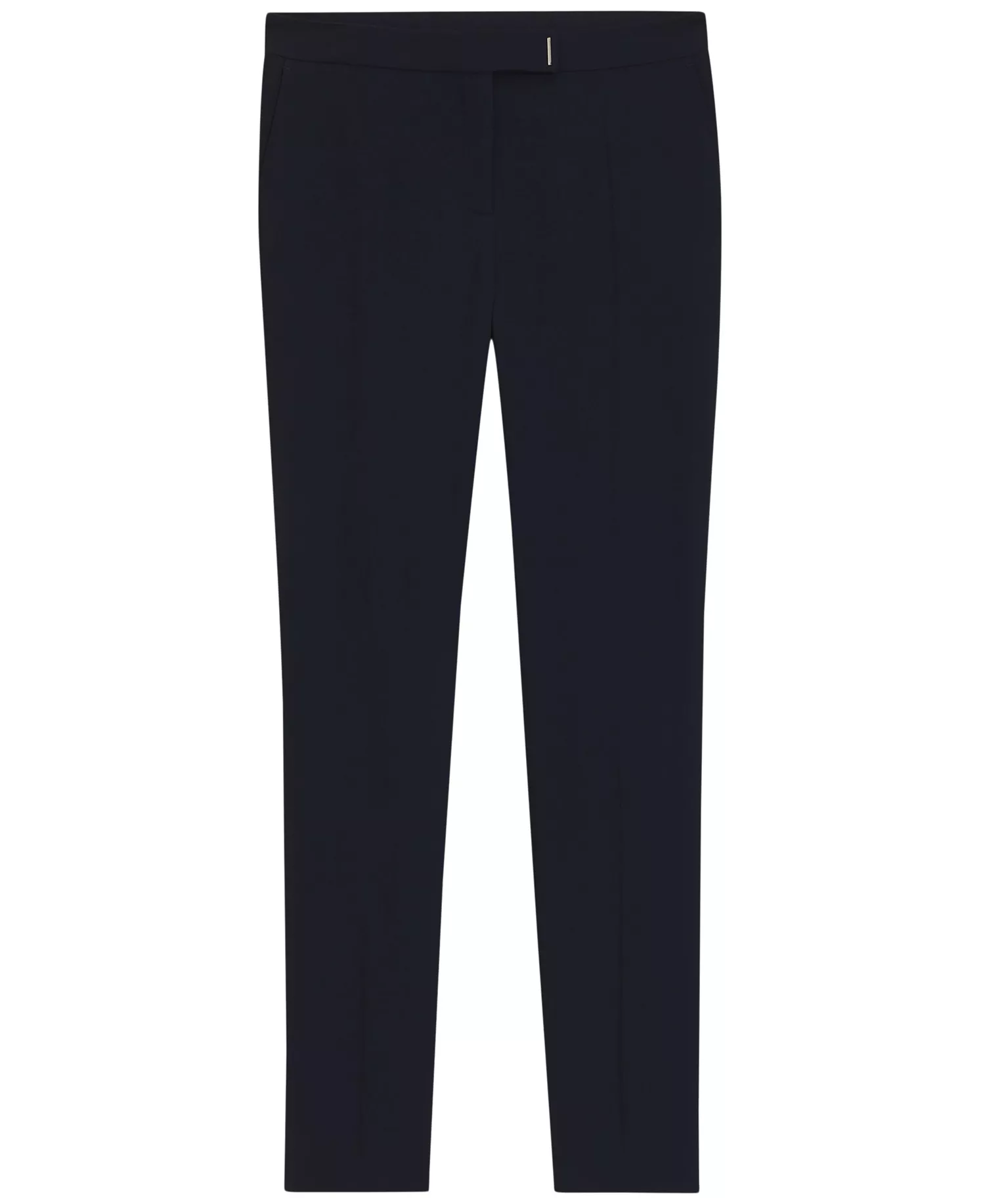 Women's Slit Hem Slim-Fit Pants - Dark Blue - 0