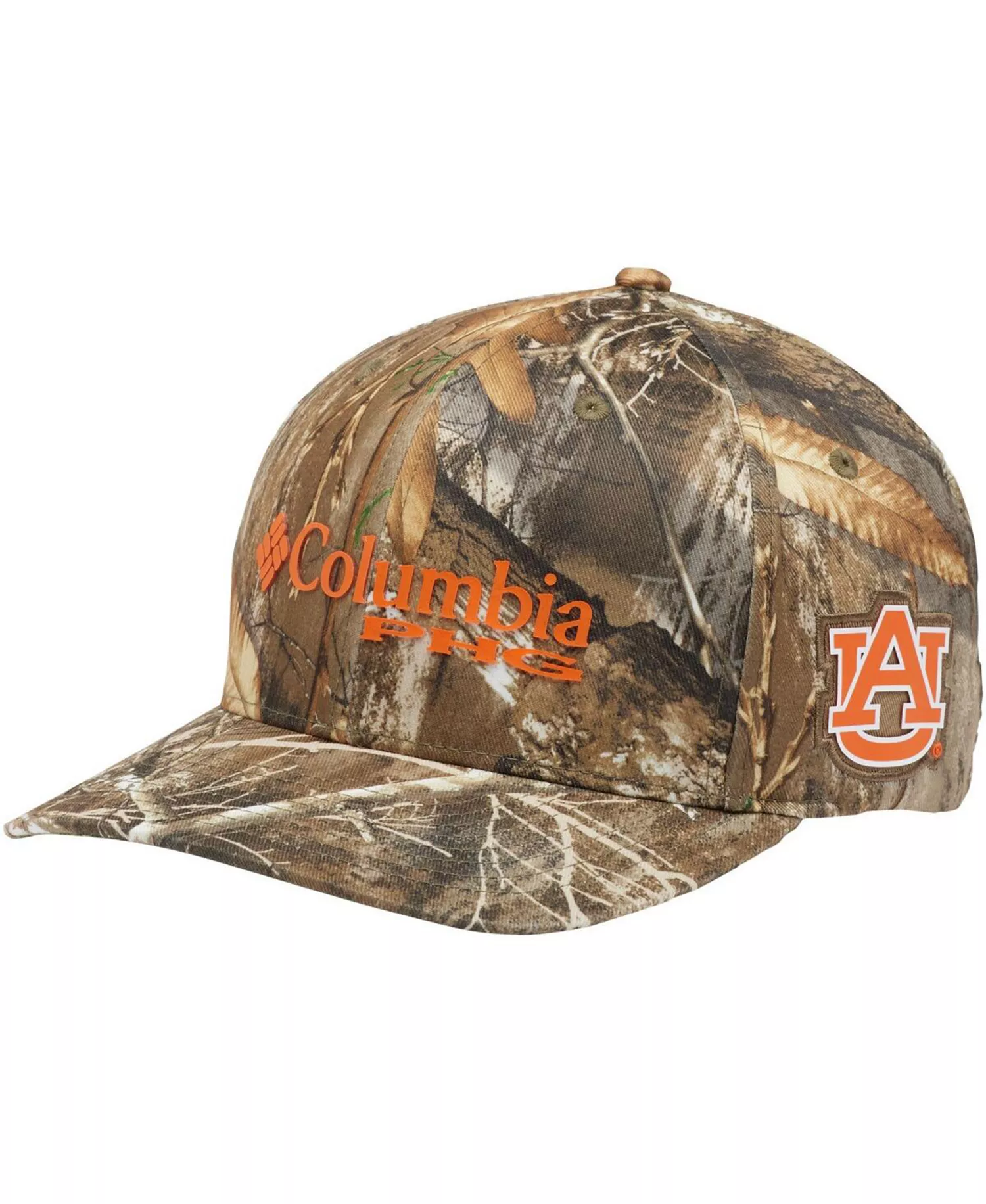Men's and Women's Realtree Camo Auburn Tigers Mossy Oak Bottomland Flex Hat - Realtree Camo - S/M