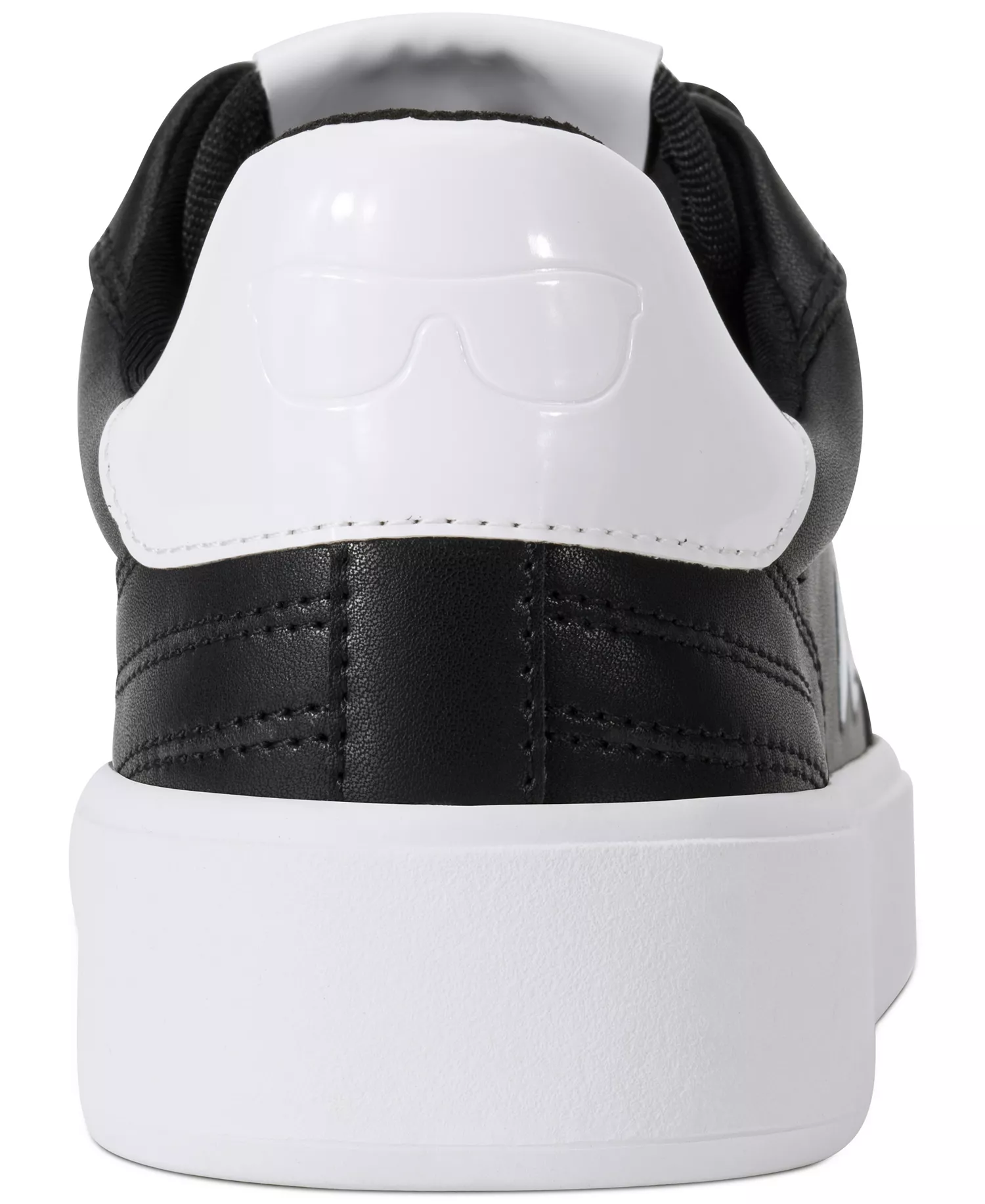 Women's Sumava Lace-Up Sneakers - Black, Bright White - 10M