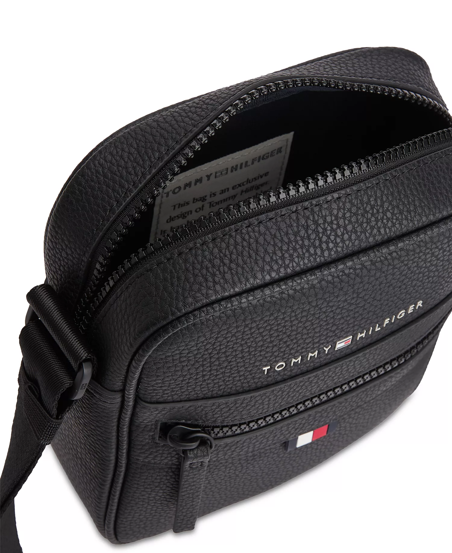 Men's Essential Mini Reporter Bag   - Black - No Size