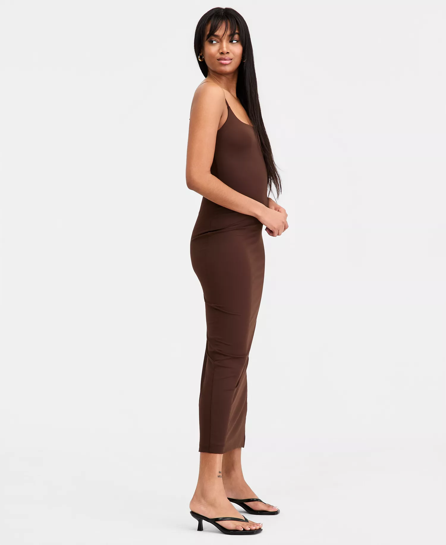 Women's Camisole Bodycon Dress, Macy's Exclusive - Bittersweet - L