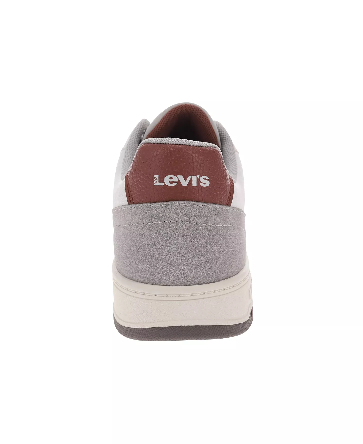 Men's Drive Low Top Lace Up Sneakers - White, Cappuccino, Mocha - 10M