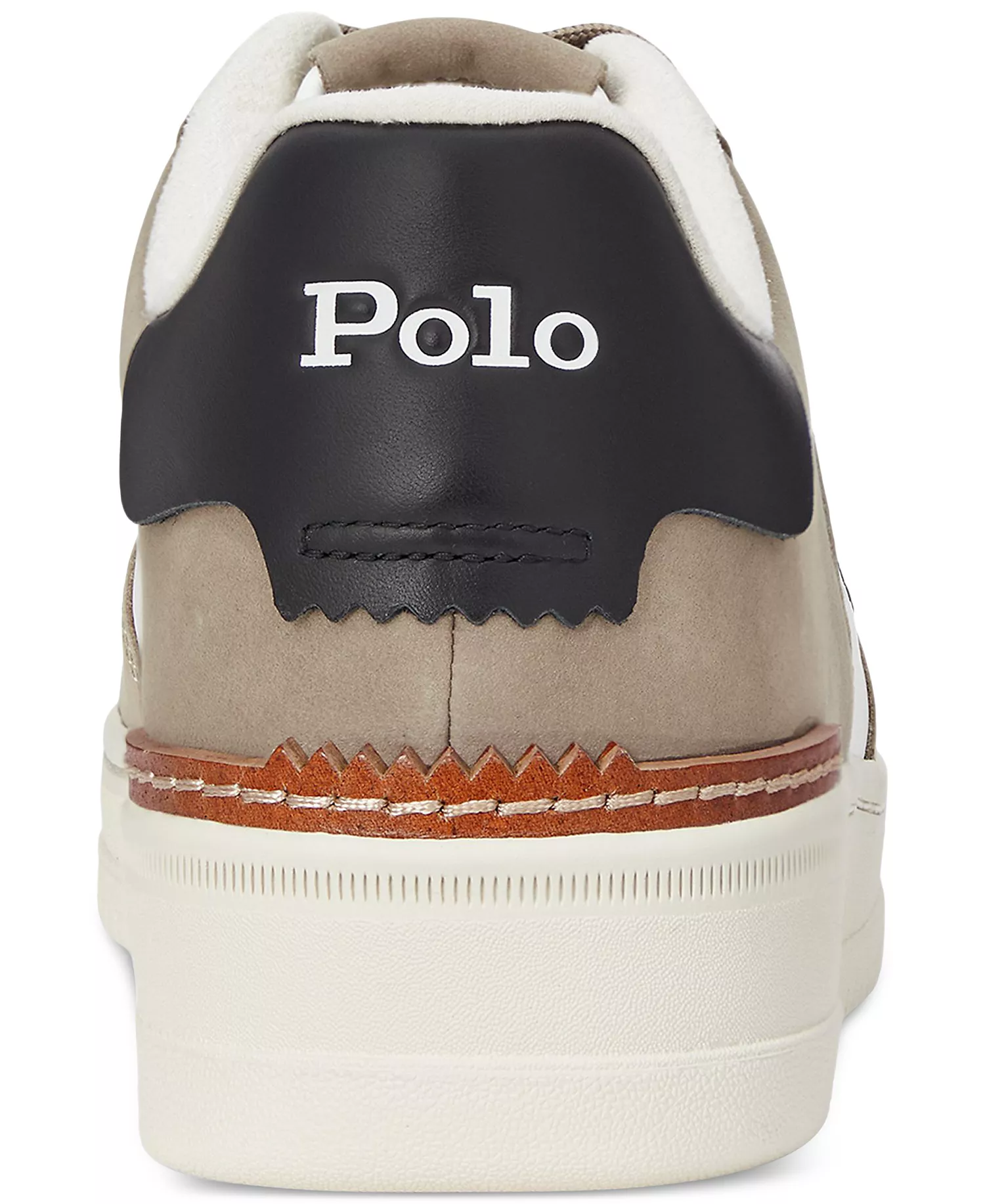 Men's Masters Court Nubuck & Leather Sneakers - DECKWASH WHITE/MILKSHAKE - 10