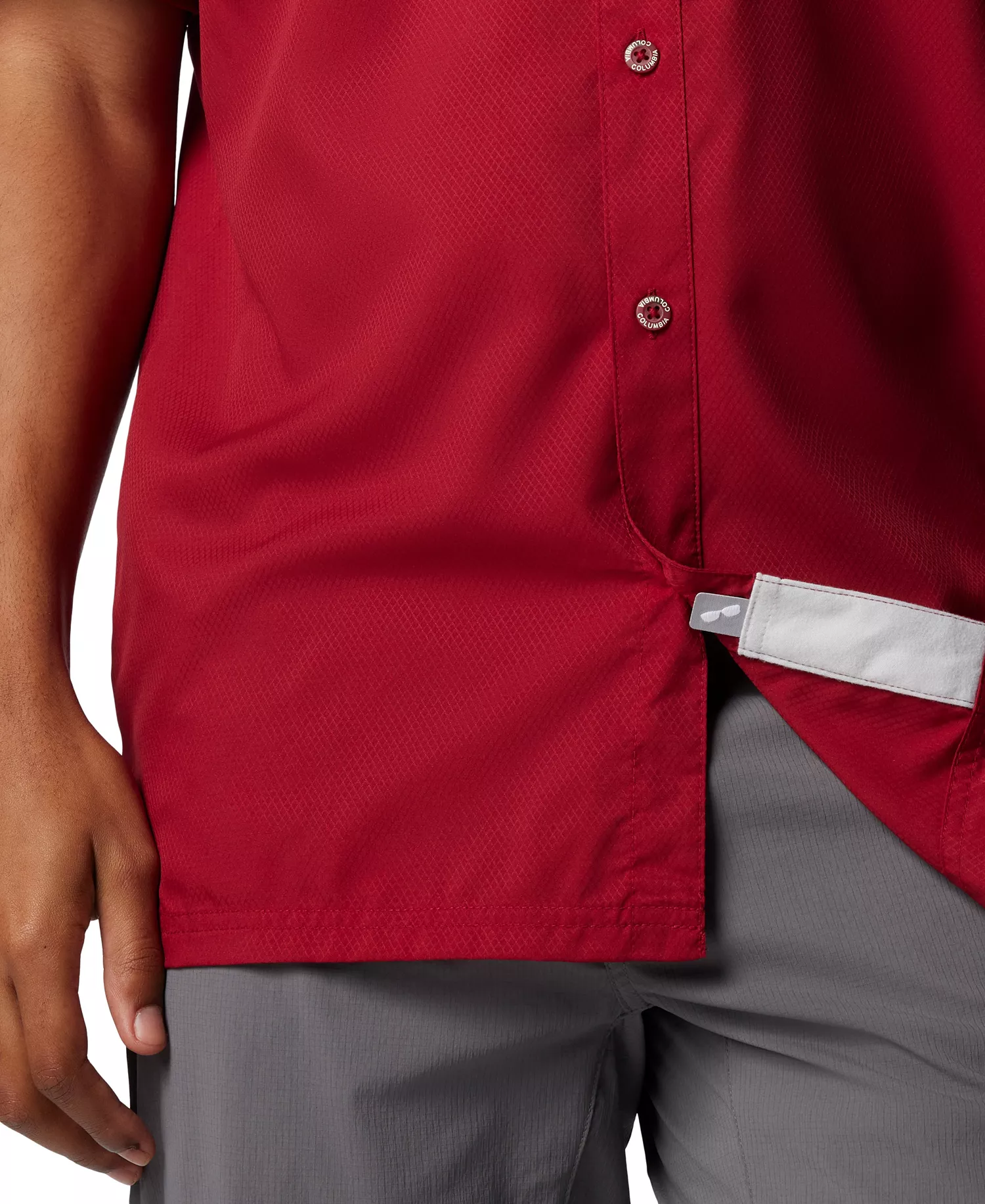 Men's Slack Tide Camp Shirt - Beet - L