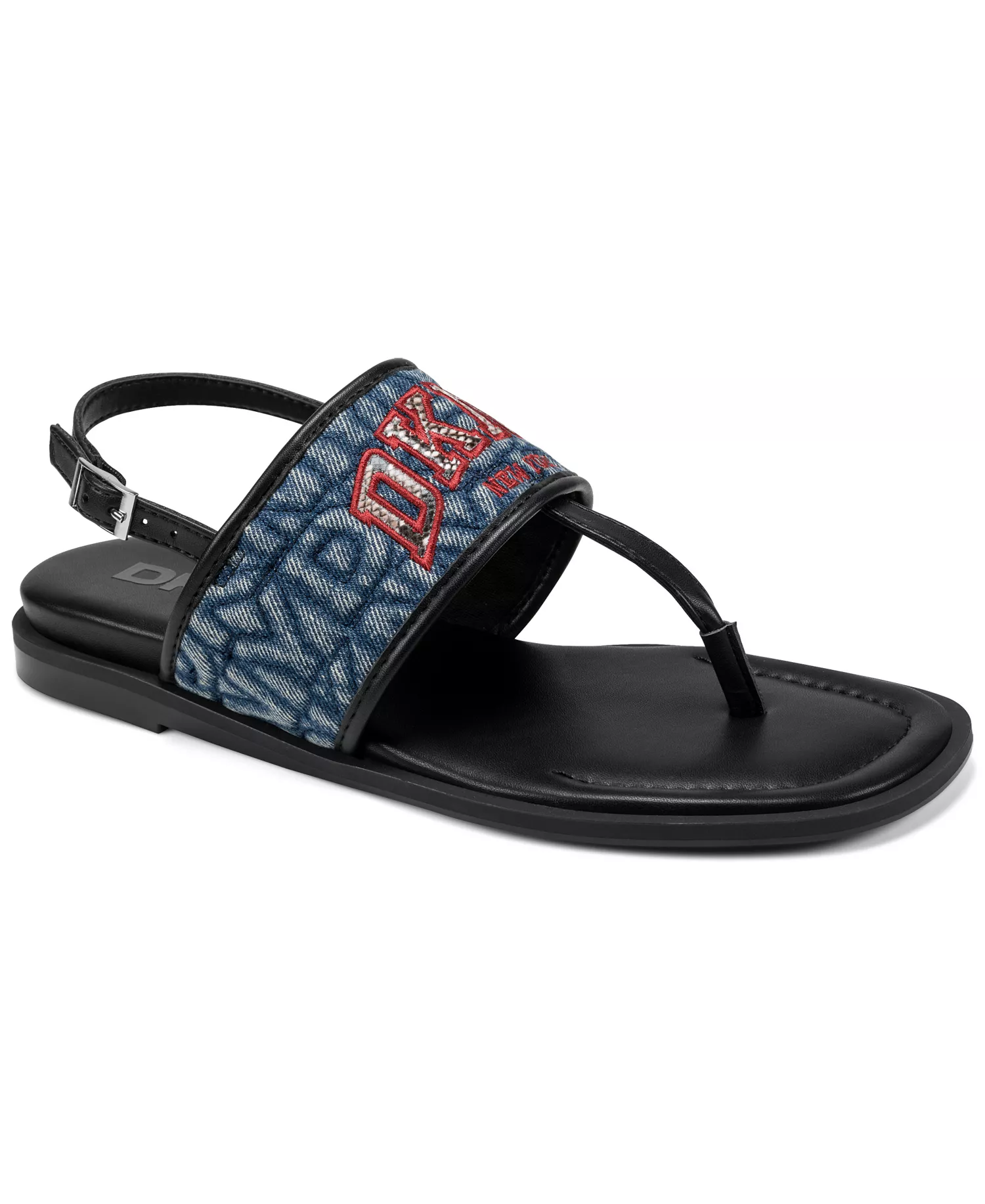 Women's Celadine Thong Flat Sandals - Light Denim - 10M